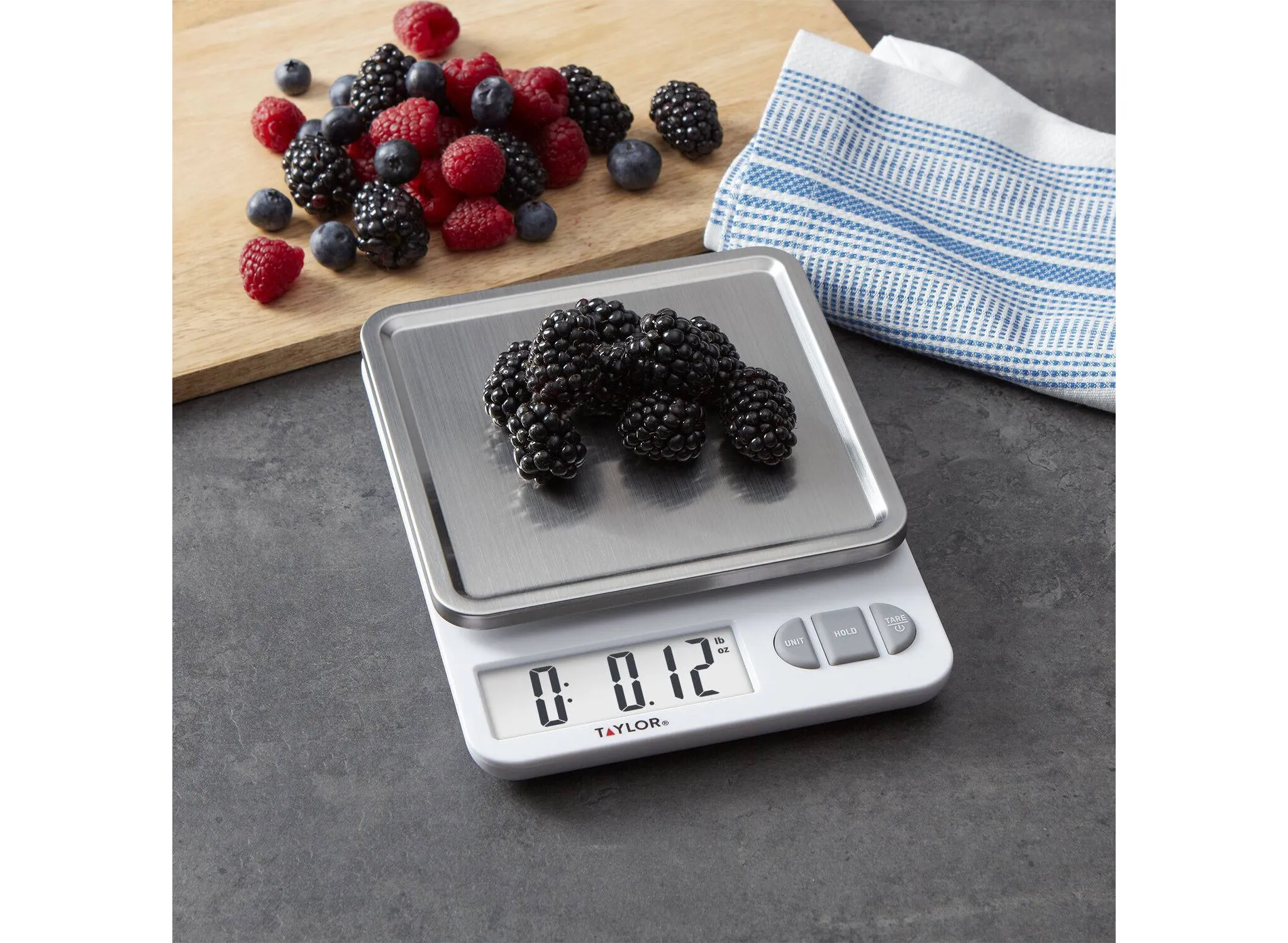 Digital Kitchen Food Scale - Stainless Steel Platform - Image 2