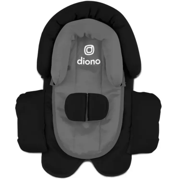 Diono Cuddle Soft 2-in-1 Head Support Comforting head and body support for babies, Black Storm