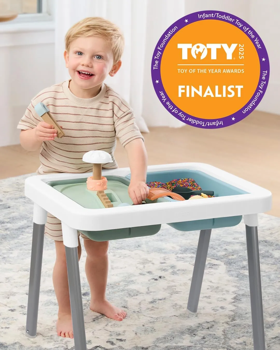 Discoverosity 3-in-1 Toddler Sensory Table - Image 8