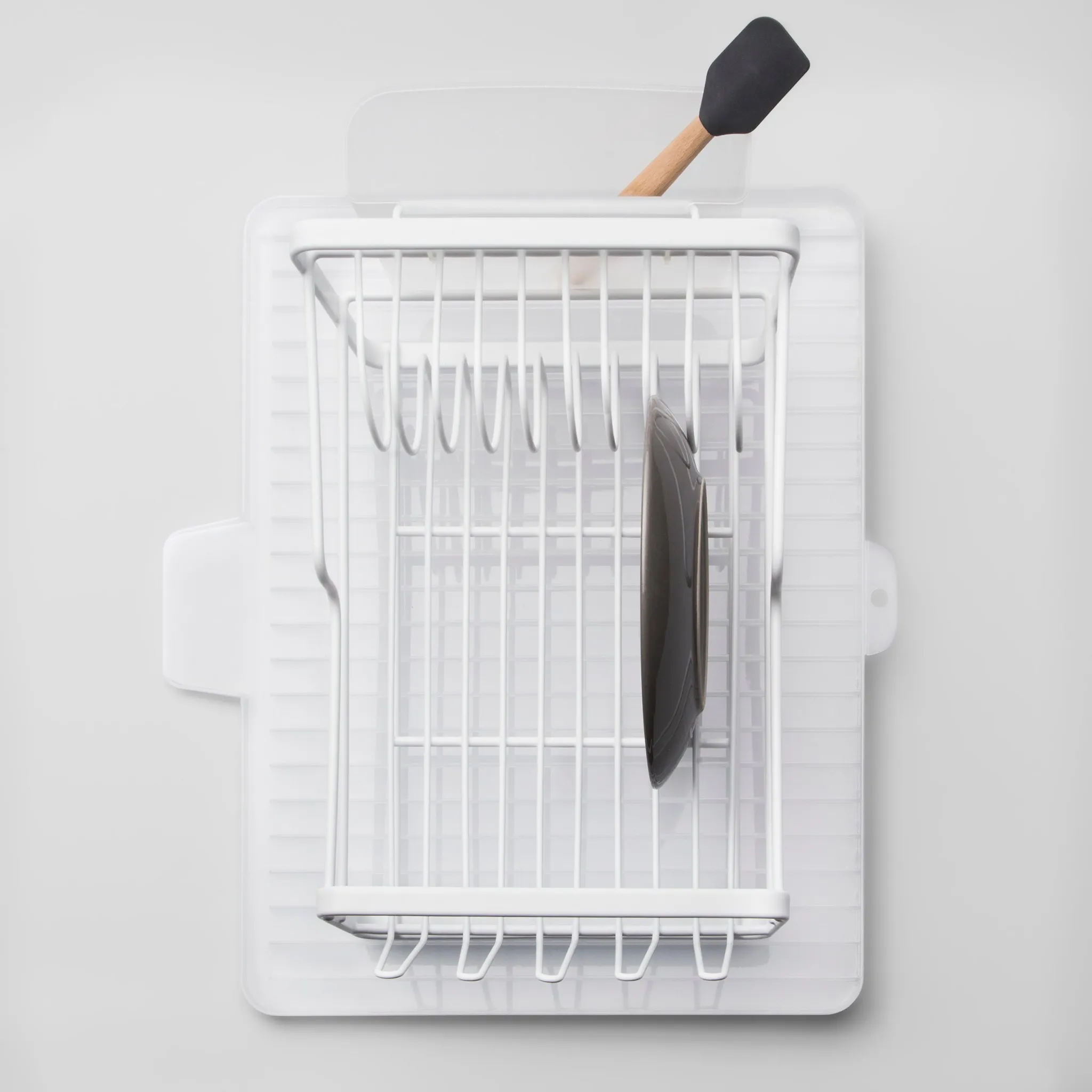 Dish Drying Rack Drainboard - Clear - Image 2