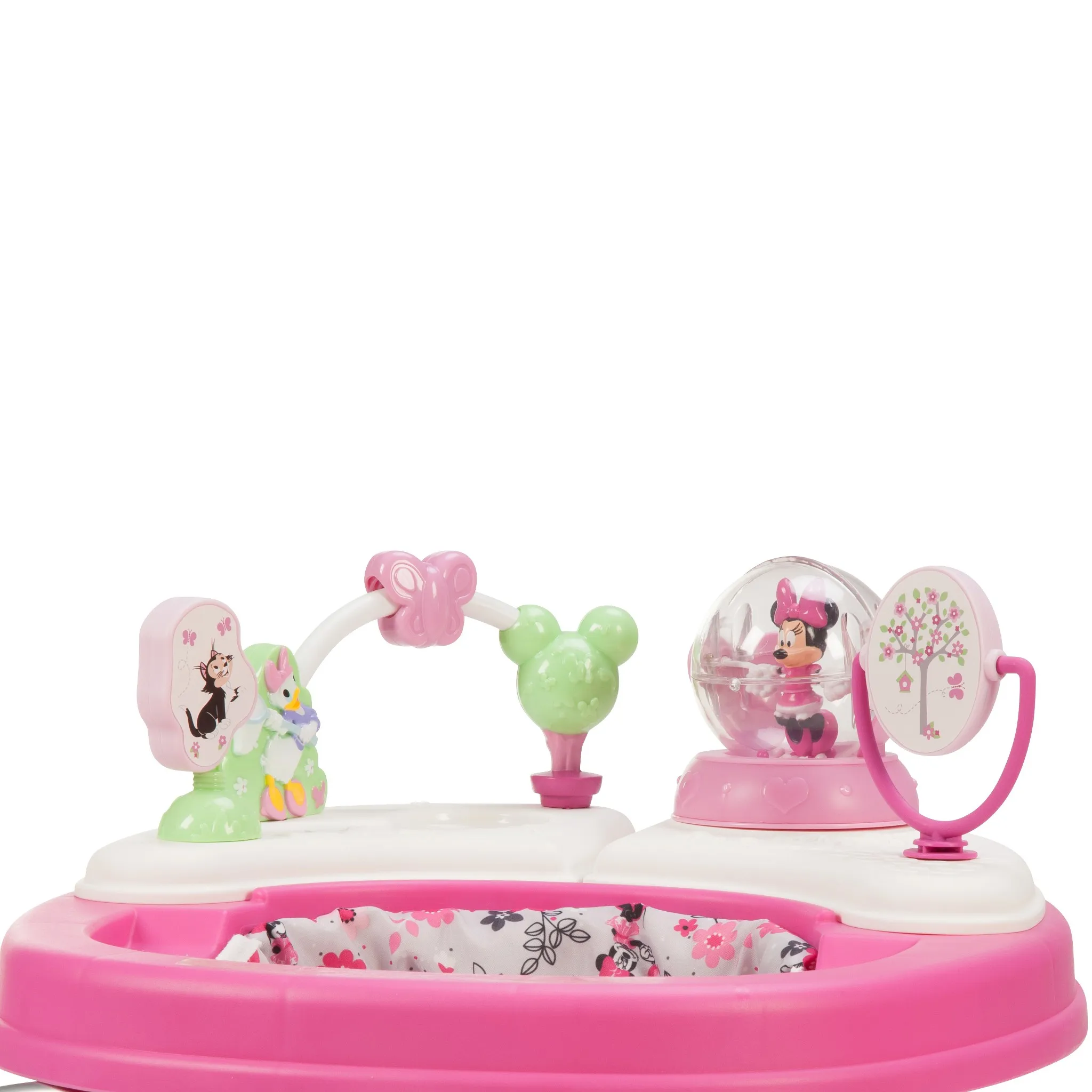 Disney Baby Minnie Mouse Music and Lights Baby Walker with Activity Tray (Garden Delight) Garden Delight Minnie - Image 5