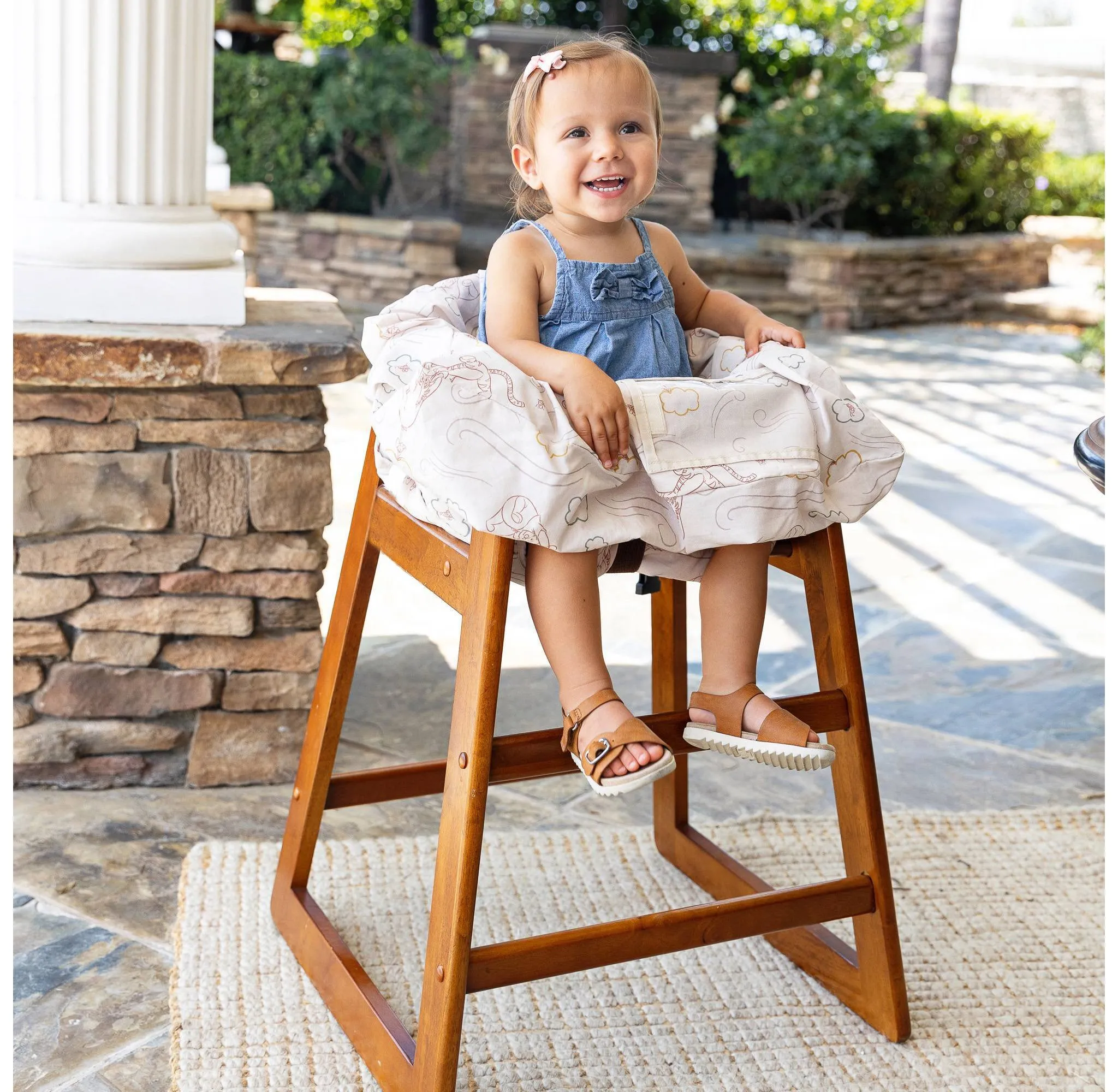 Disney Baby Shopping Cart and High Chair Cover - Winnie the Pooh - Image 8