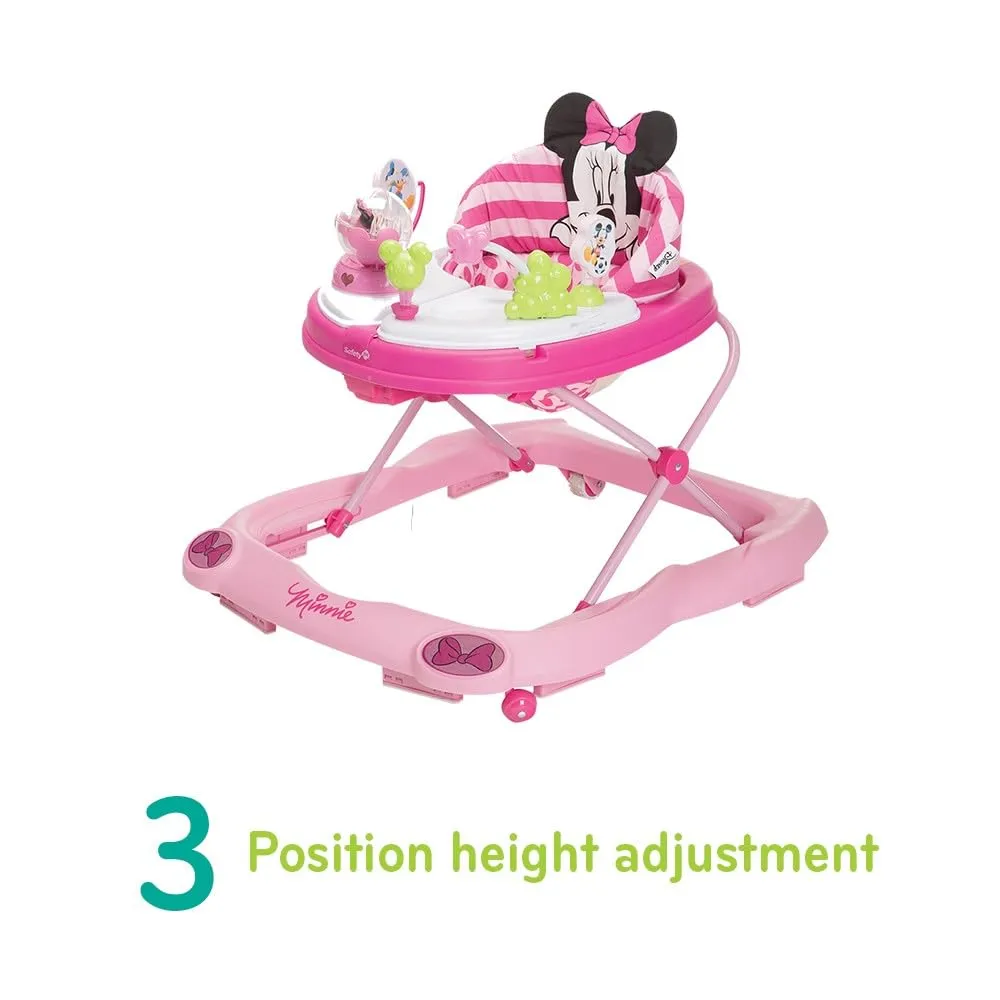 Disney Minnie Mouse Glitter Music and Lights Walker, Pink - Image 5