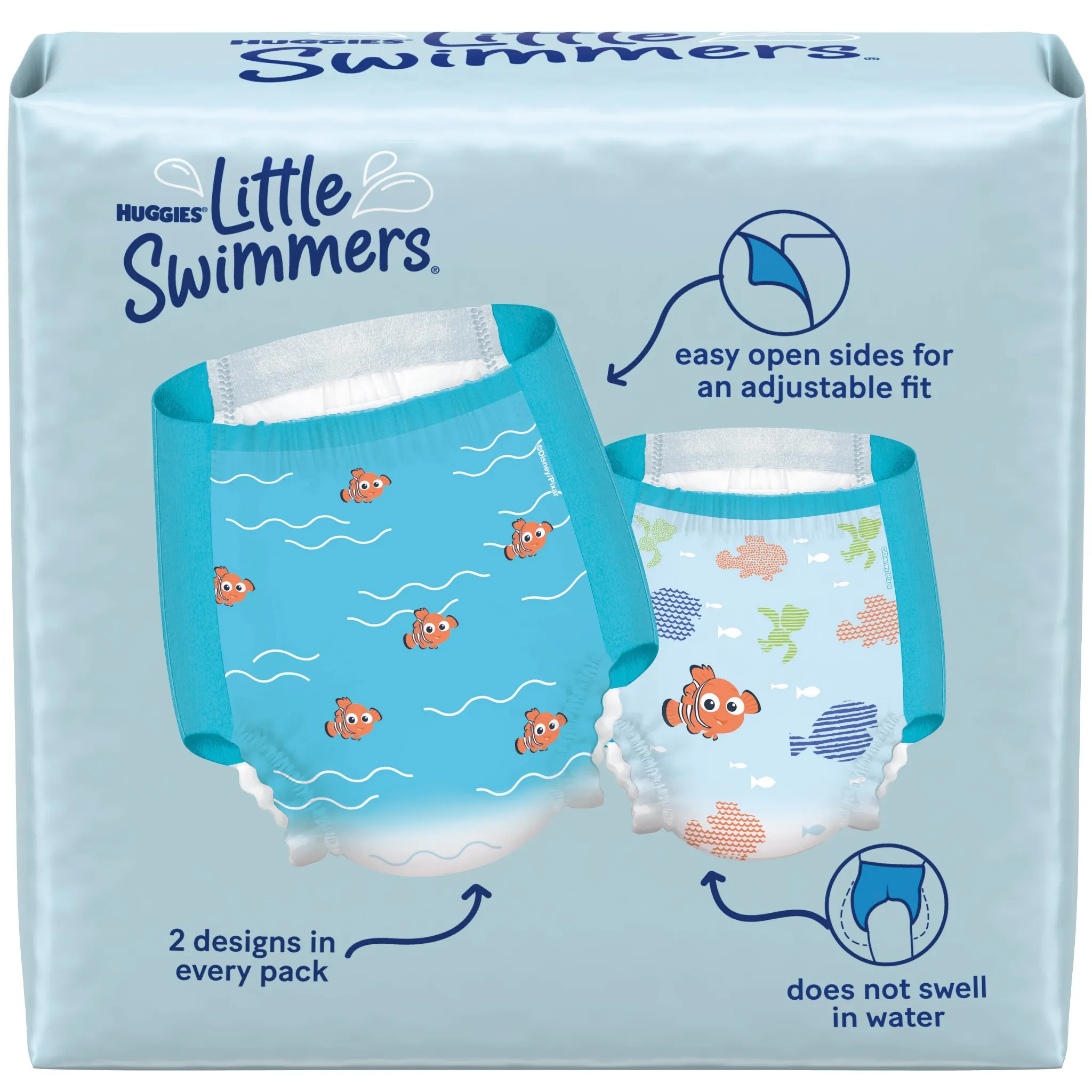 Disposable Swim Diapers - Size 4 (Medium) - 18ct - Image 2