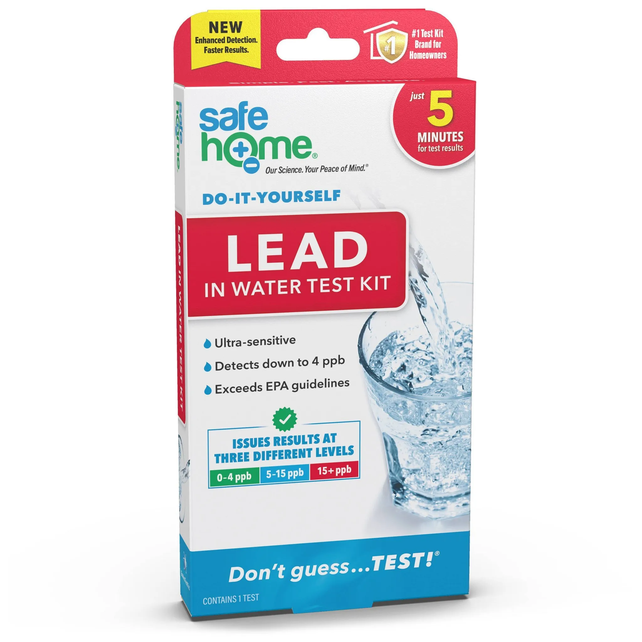 DIY Lead in Drinking Water Test Kit - Household Test