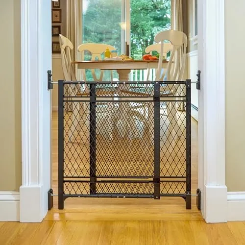 Doorway 42W Series Baby Gate (2-Pack, Fits 23-42" Openings, 24” Tall - Black) - Image 6