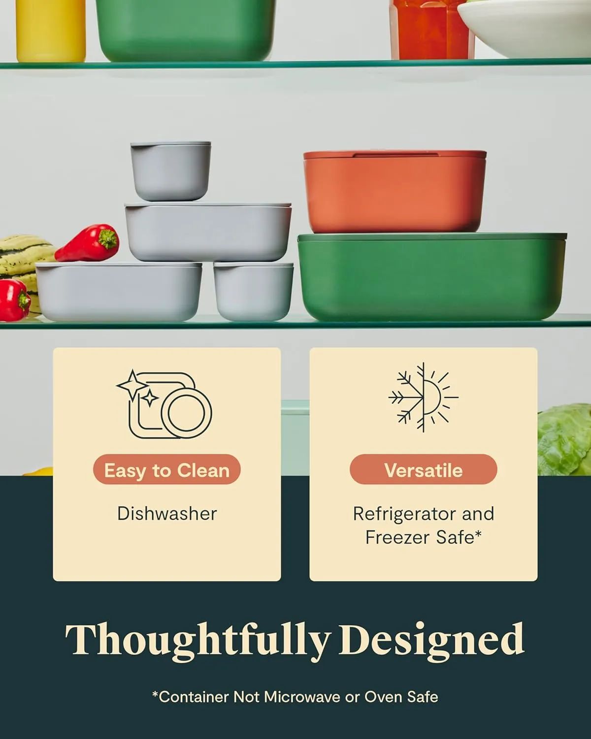 4-Piece Dot Food Storage Insert - Image 4