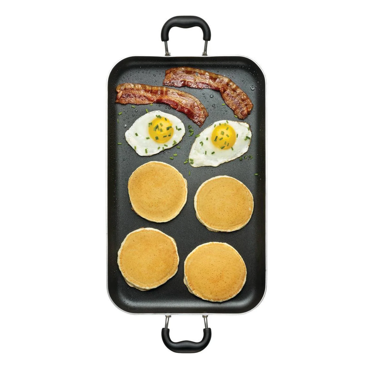Double Burner Griddle - Black