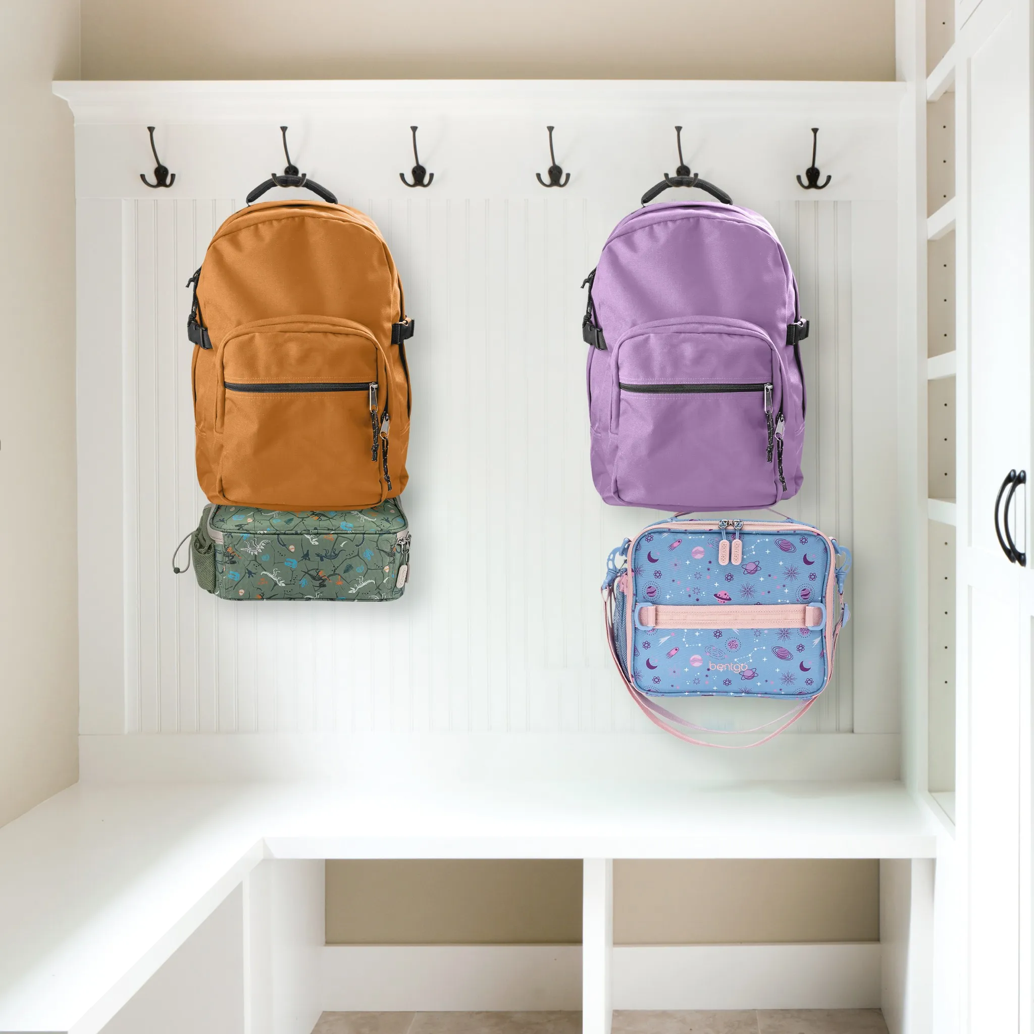 Double Insulated Lunch Bag - Lavender Galaxy - Image 4