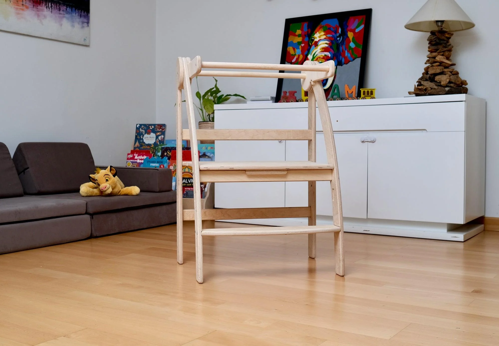 Double Montessori Toddler Tower - Image 5