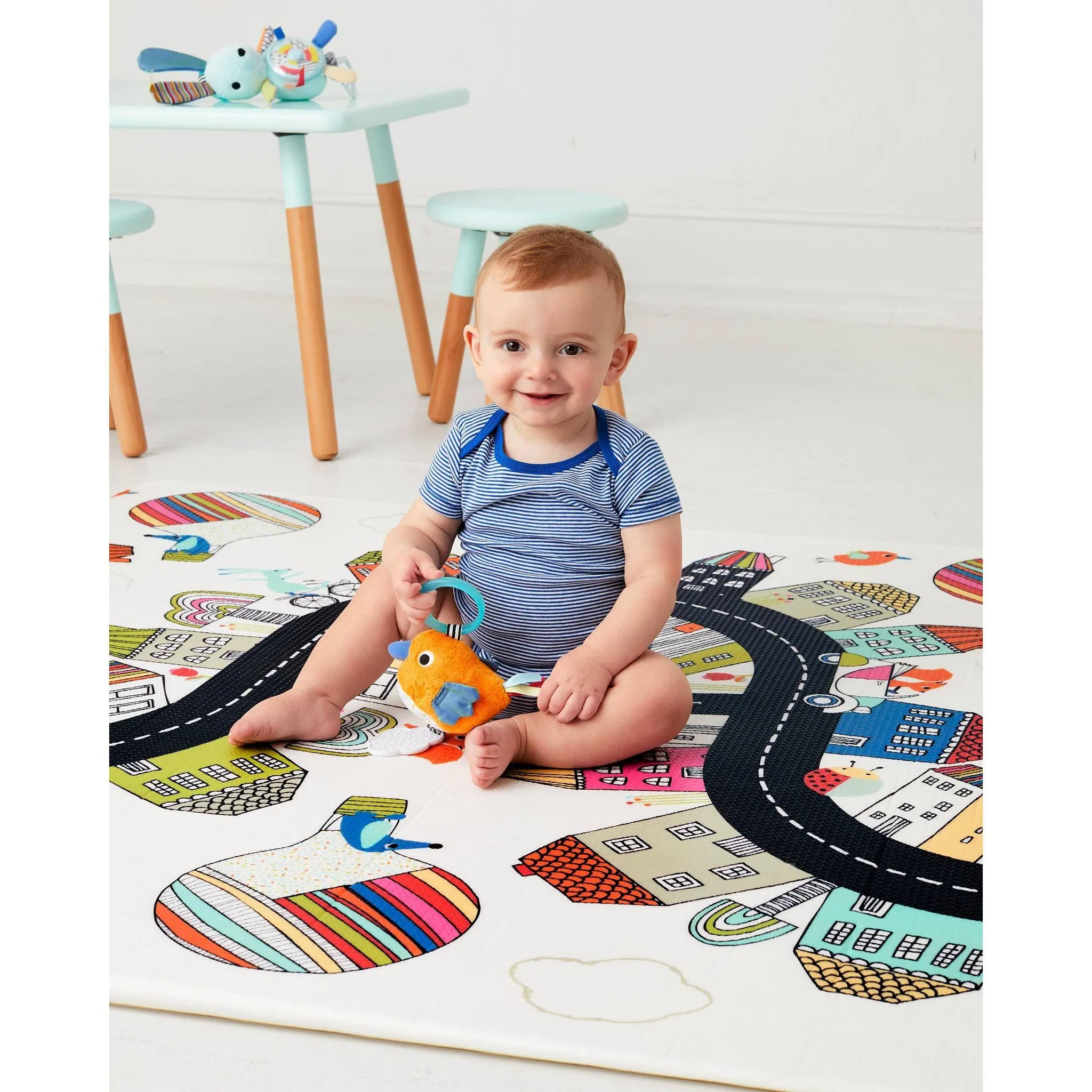 Double Play Reversible Playmat - Vibrant Village - Image 5