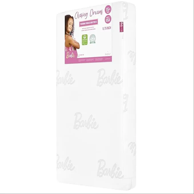 Barbie Chasing Dreams GREENGUARD Gold & BSA Certified Crib and Toddler Mattress - Image 5