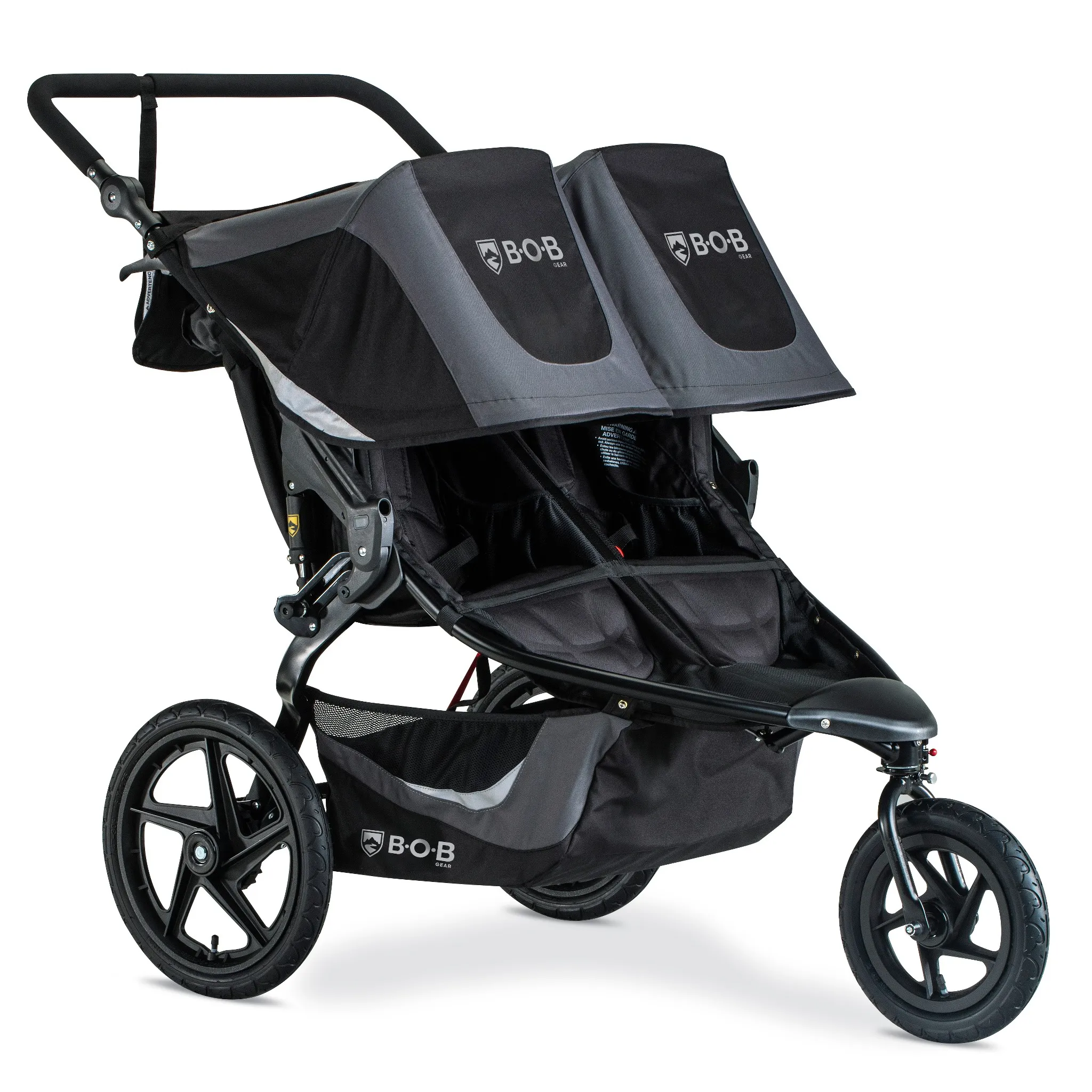 Duallie Jogging Stroller - Black - Image 5