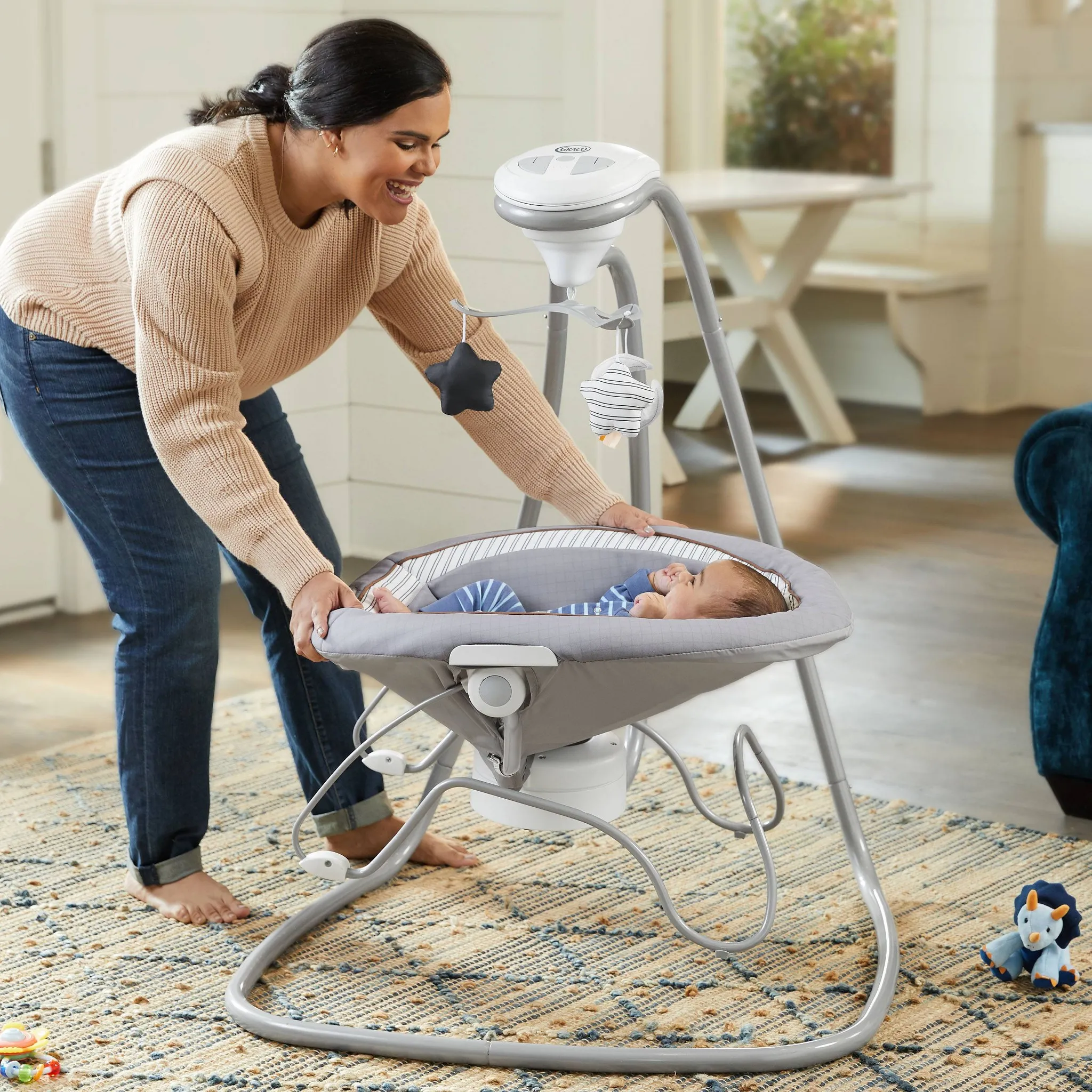 DuetConnect Deluxe Multi-Direction Baby Swing and Bouncer - Britton - Image 5