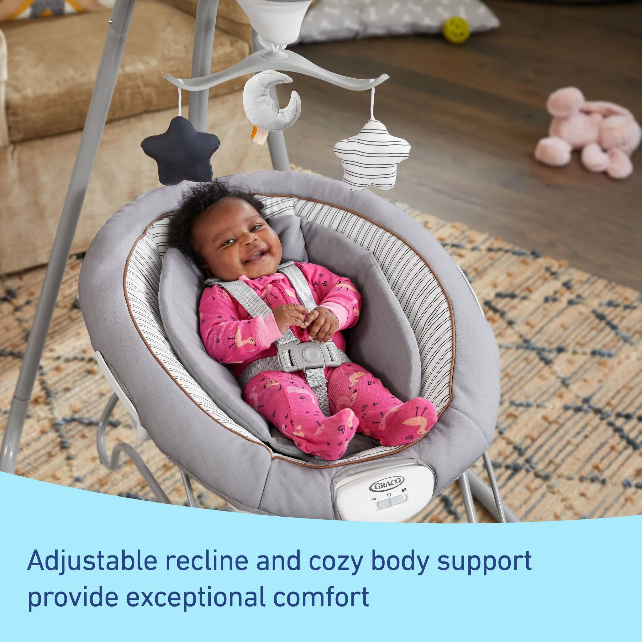 DuetConnect Deluxe Multi-Direction Baby Swing and Bouncer - Britton - Image 9