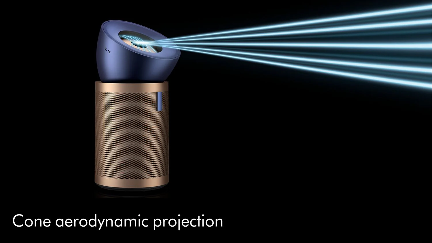 Dyson Air Purifier BP04 Tower in Blue/Gold - Image 5
