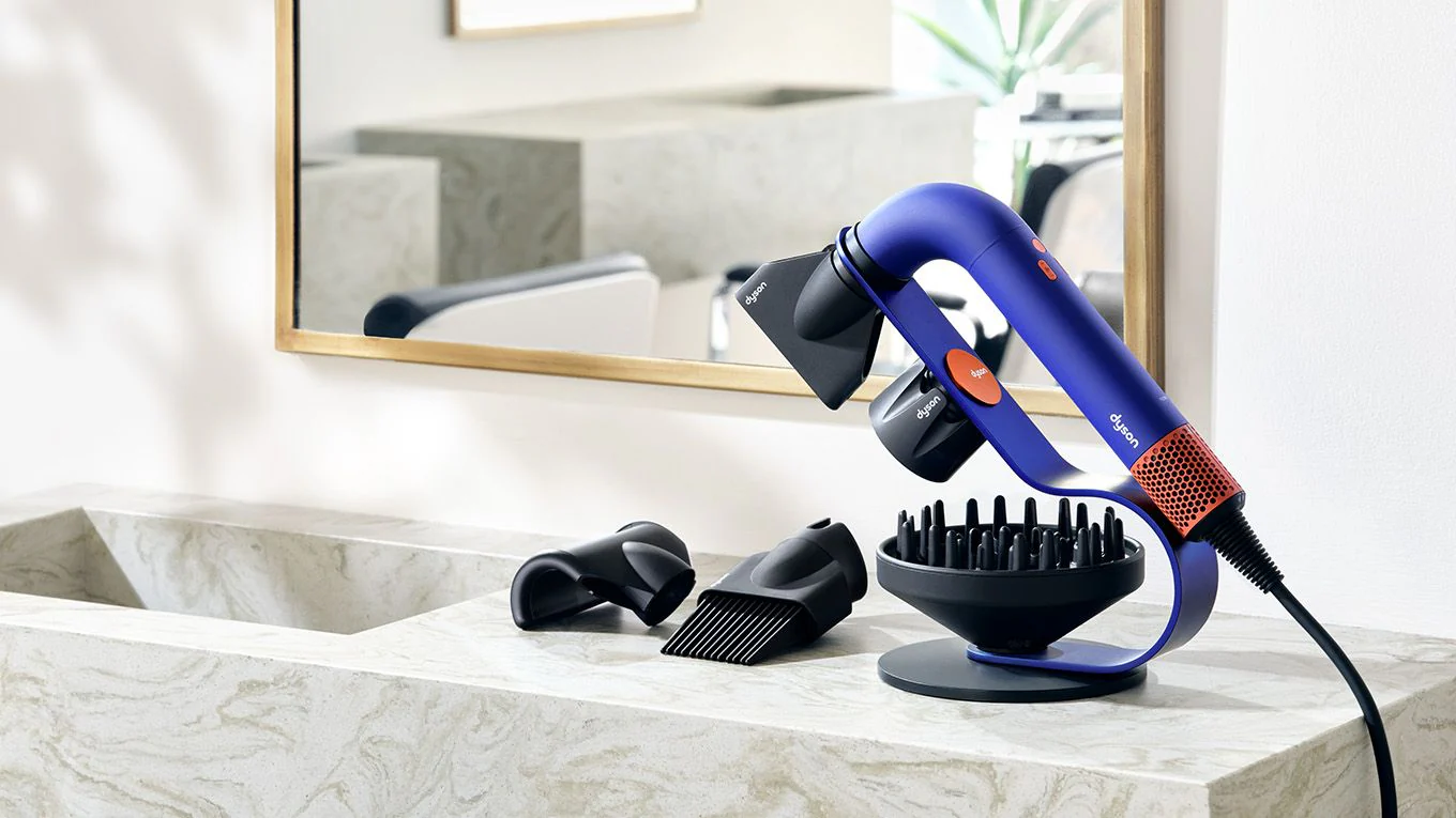 Dyson Supersonic R Professional Hair Dryer in Vinca Blue/Topaz - Image 6