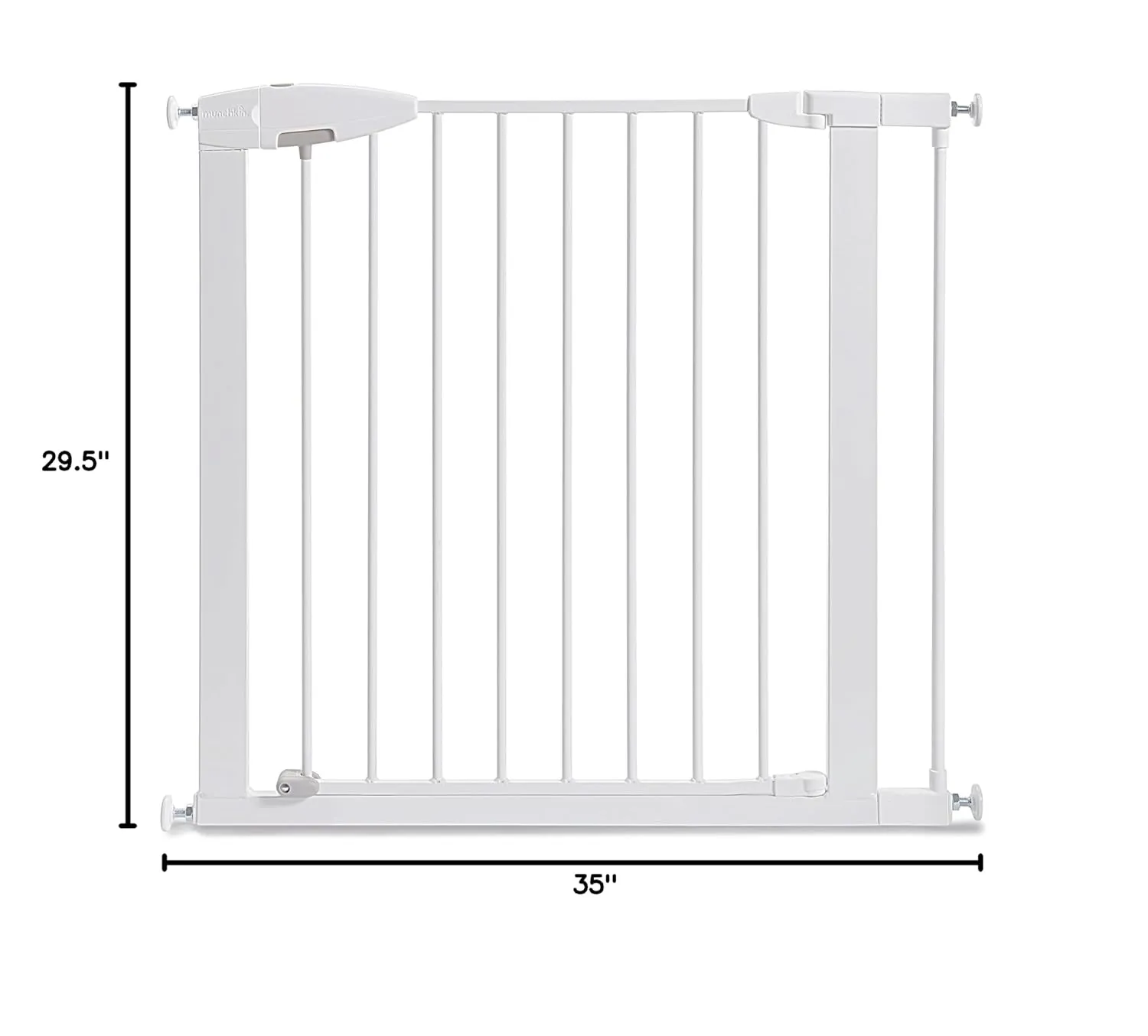 Easy Close Pressure Mounted Baby Gate for Stairs - Image 4