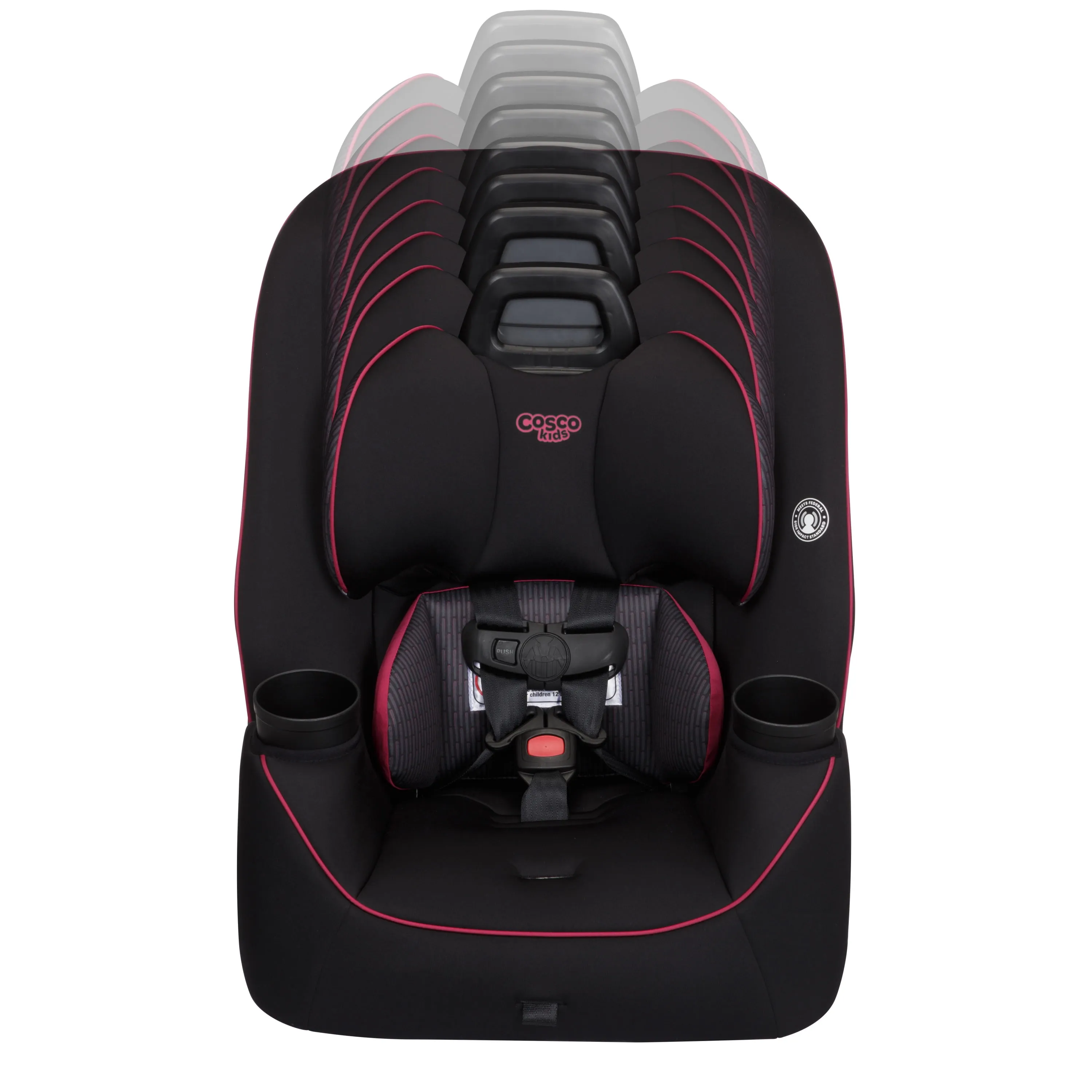 Easy Elite Slim All-in-One Convertible Car Seat - Framboise - Image 10