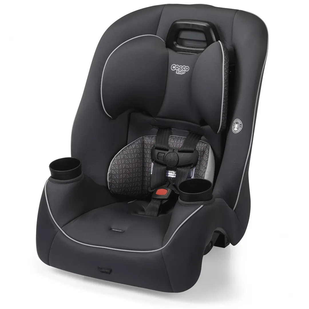 Easy Elite Slim All-in-One Convertible Car Seat, Grey Glyphs