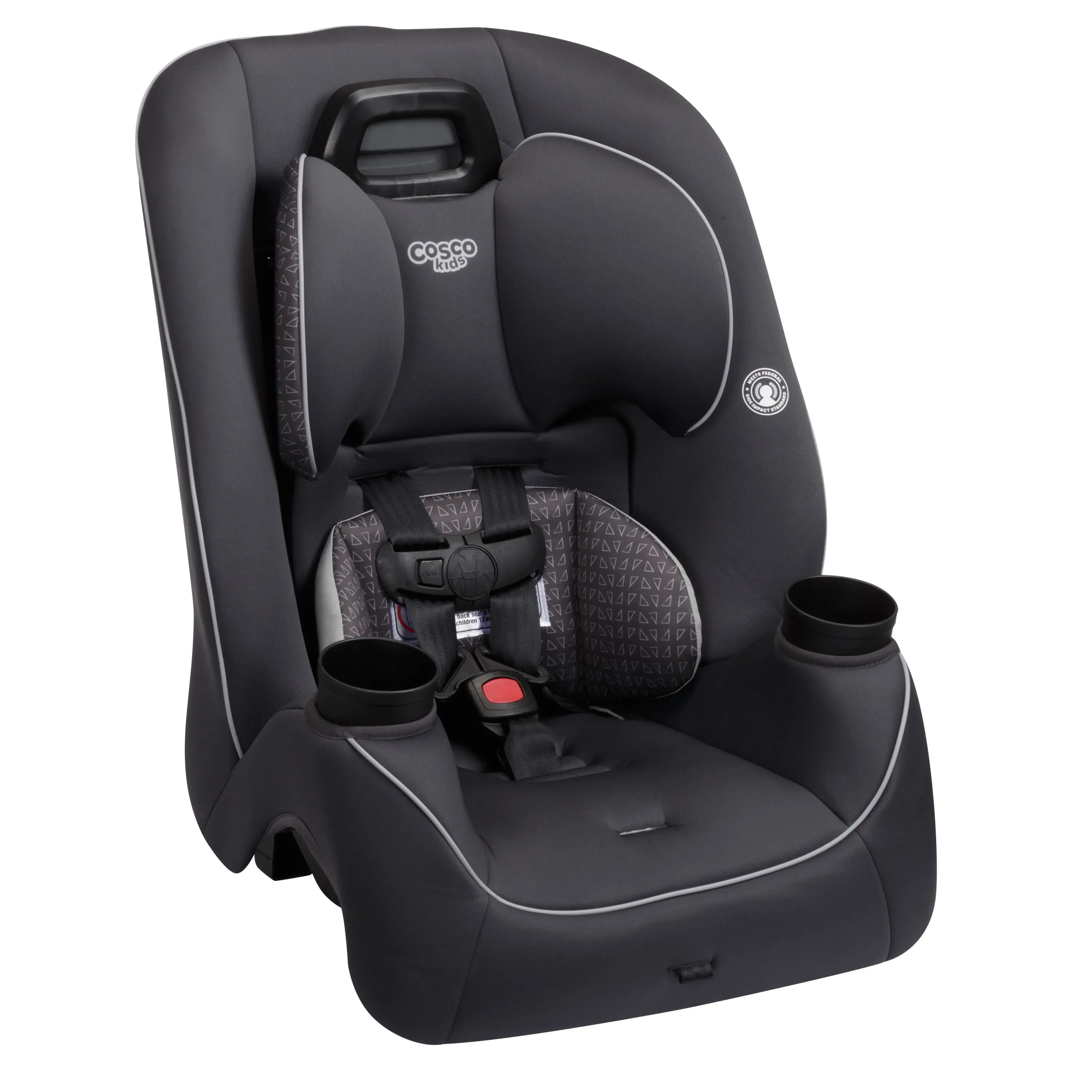 Easy Elite Slim All-in-One Convertible Car Seat - Grey Glyphs - Image 4