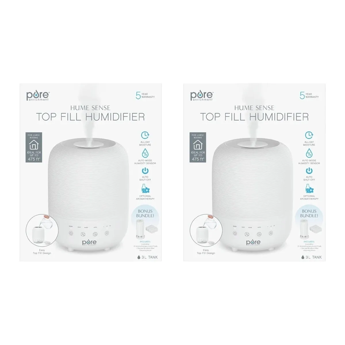 Easy-Fill Humidifier Bonus Bundle - White - Image 2