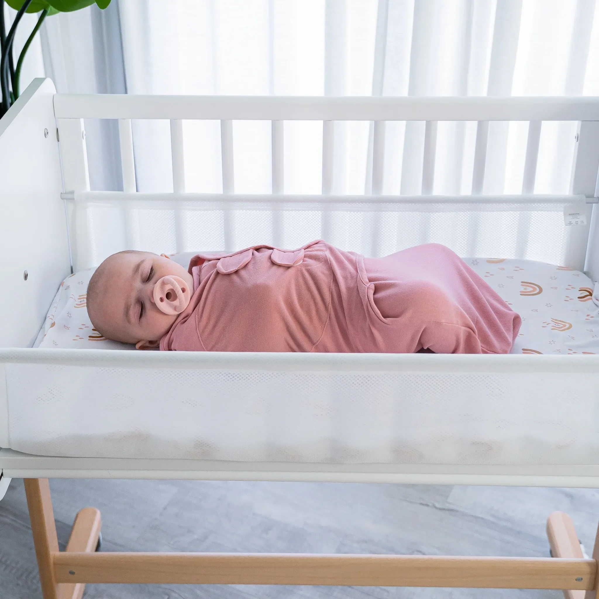 3 Pack Sleep Sack Velcro - Blush, Mauve, Mulberry - Image 2