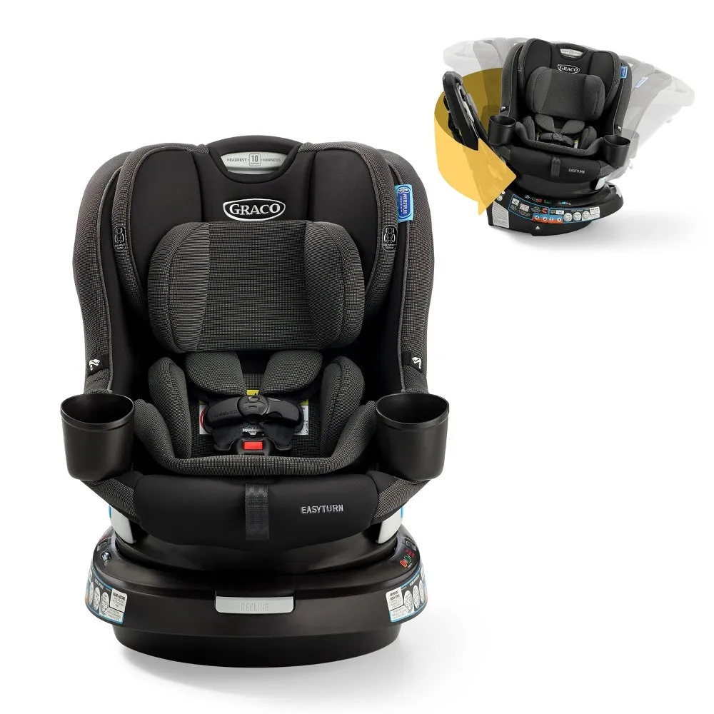 EasyTurn 2-in-1 Convertible Car Seat - Cyran - Image 3