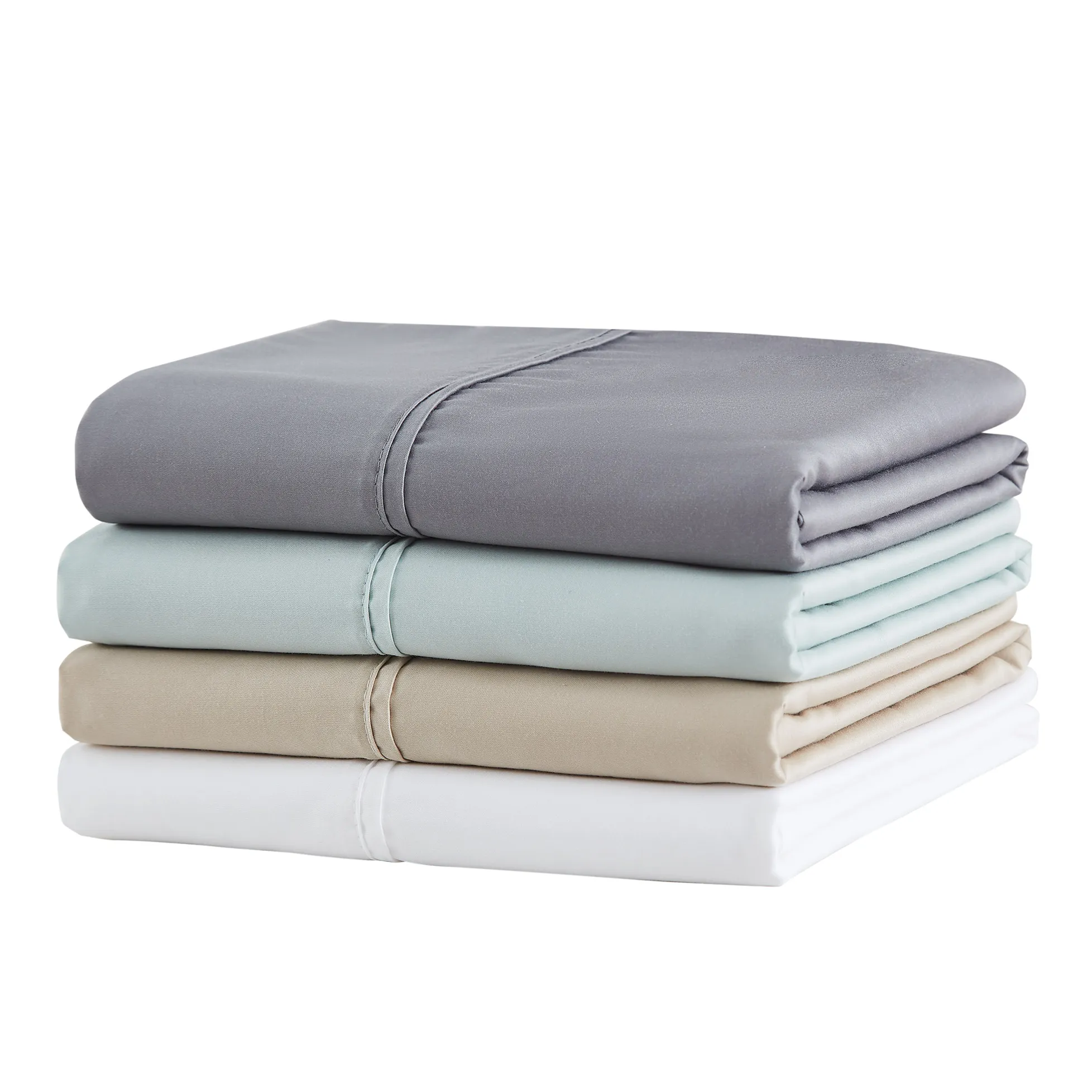 Egyptian Cotton 400 Thread Count 6-Piece Sheet Set - King - Gray - Image 4