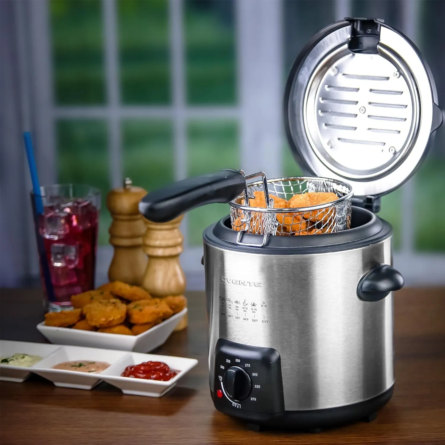 Electric Deep Fryer - Silver - Image 3