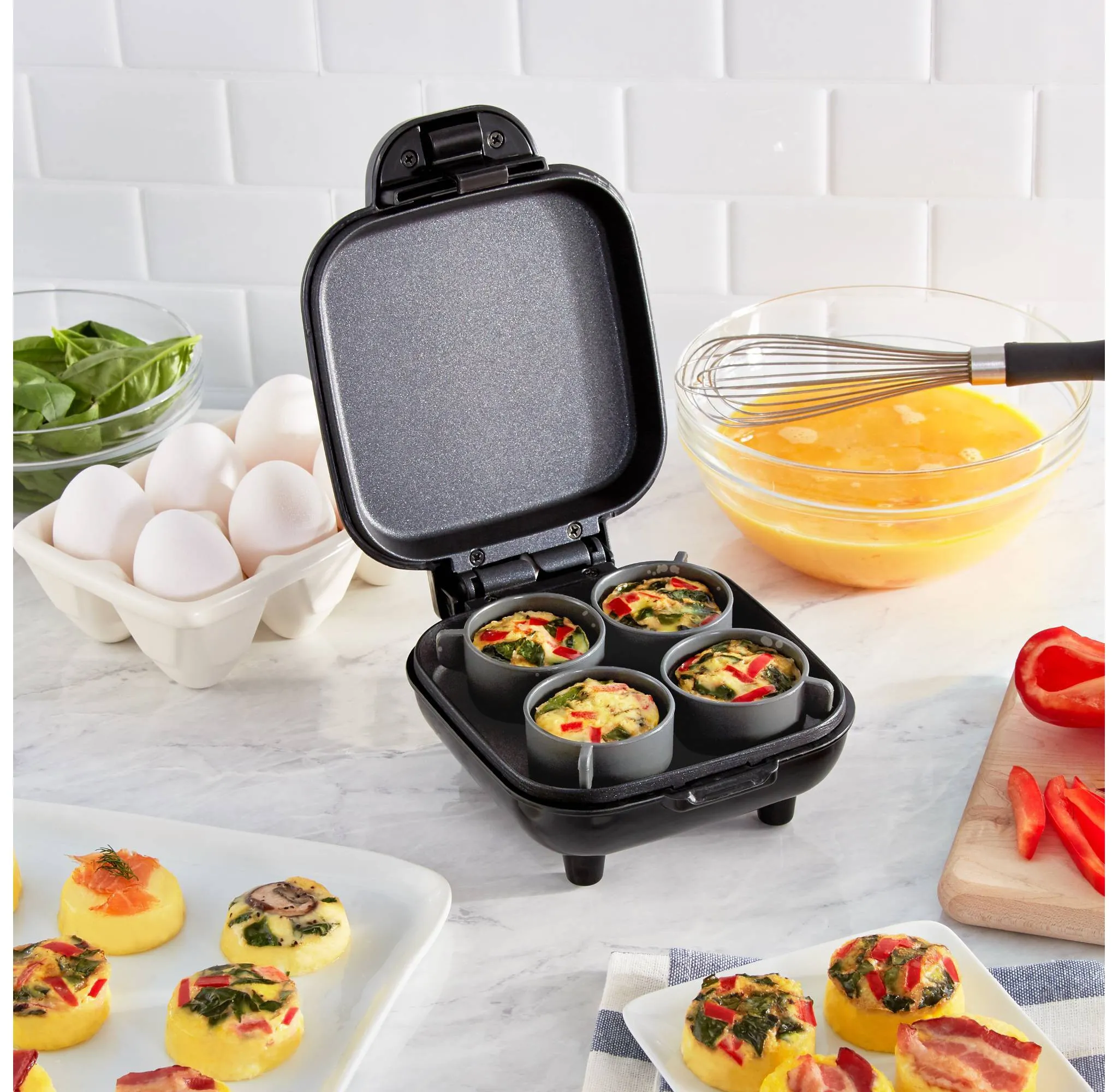 Electric Egg Bite Maker - Black - Image 3