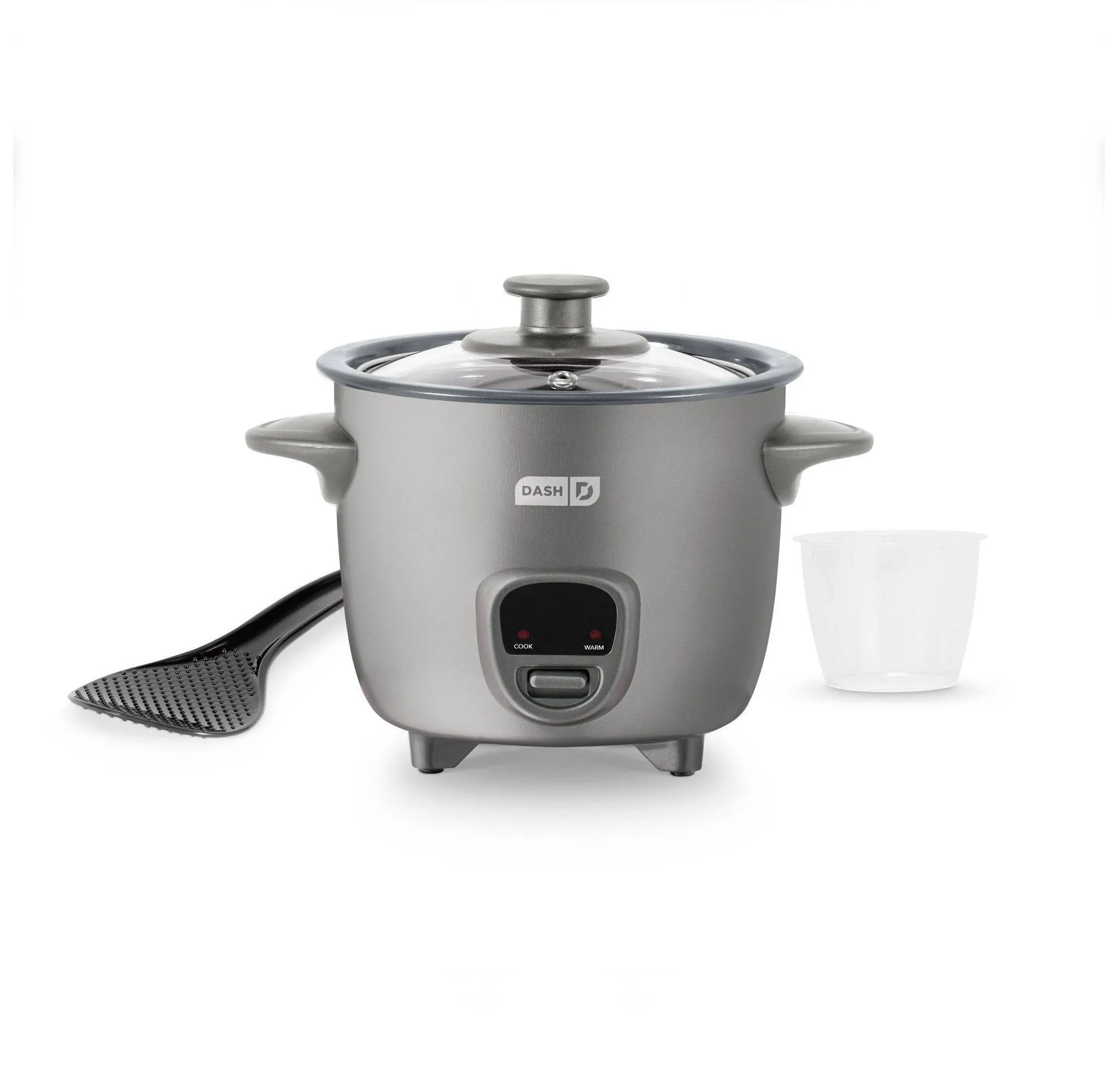 Electric Mini Rice Cooker - Graphite - Image 2