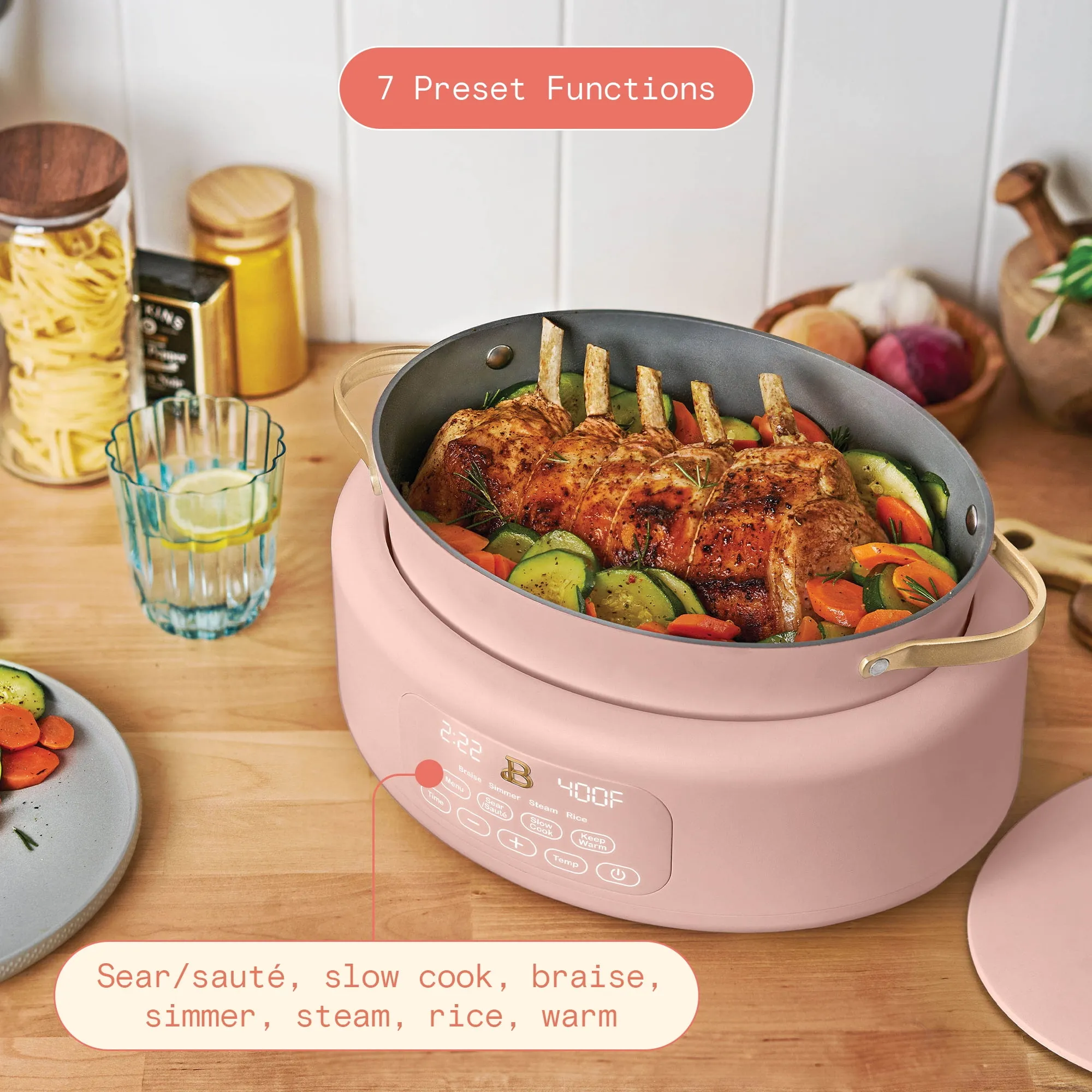 Electric Multi-Cooker - Rose - Image 3