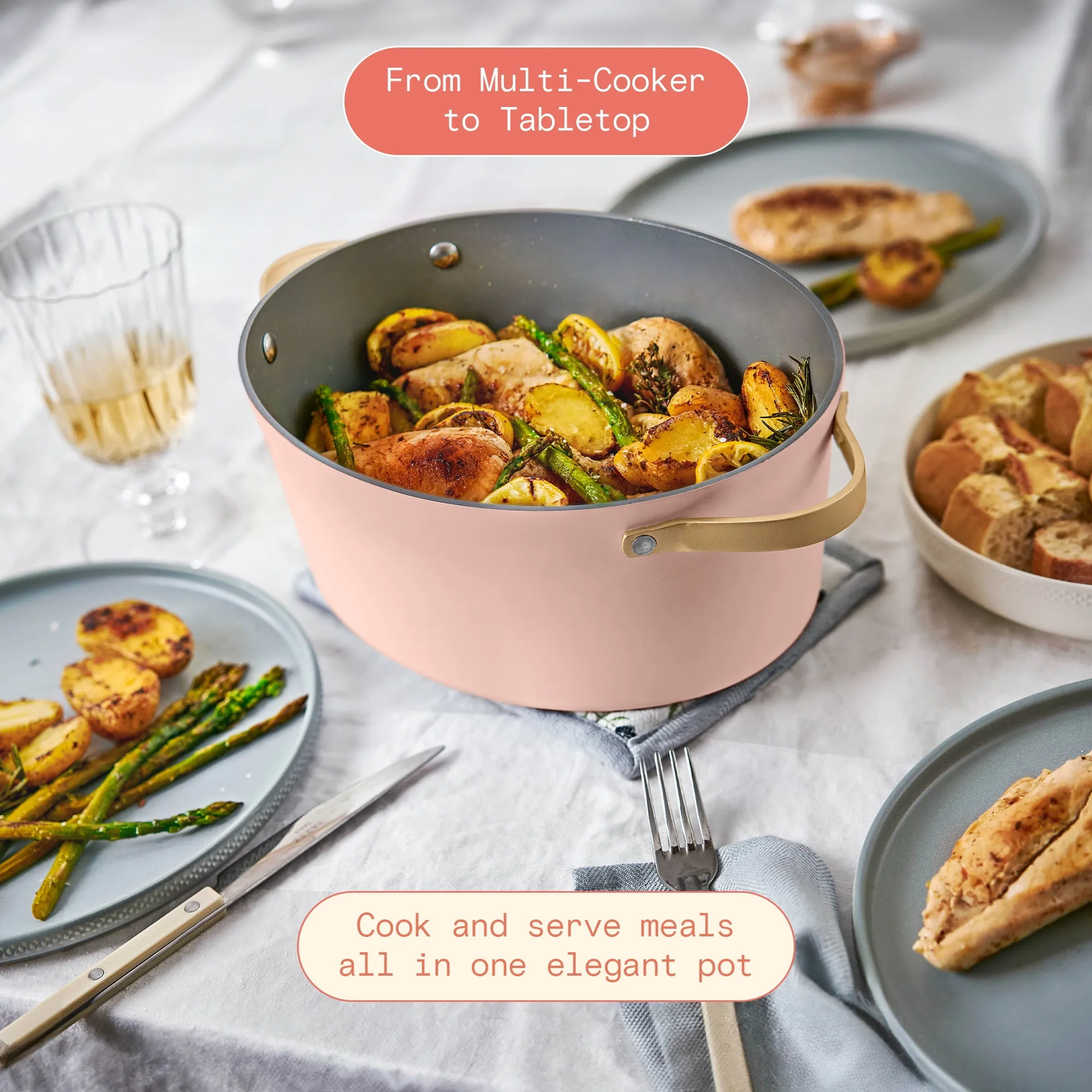 Electric Multi-Cooker - Rose - Image 4