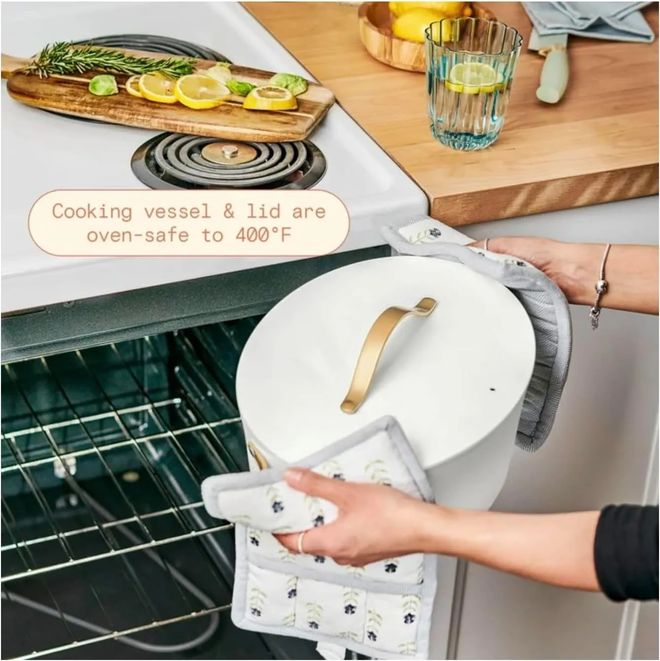 Electric Multi-Cooker - White Icing - Image 5