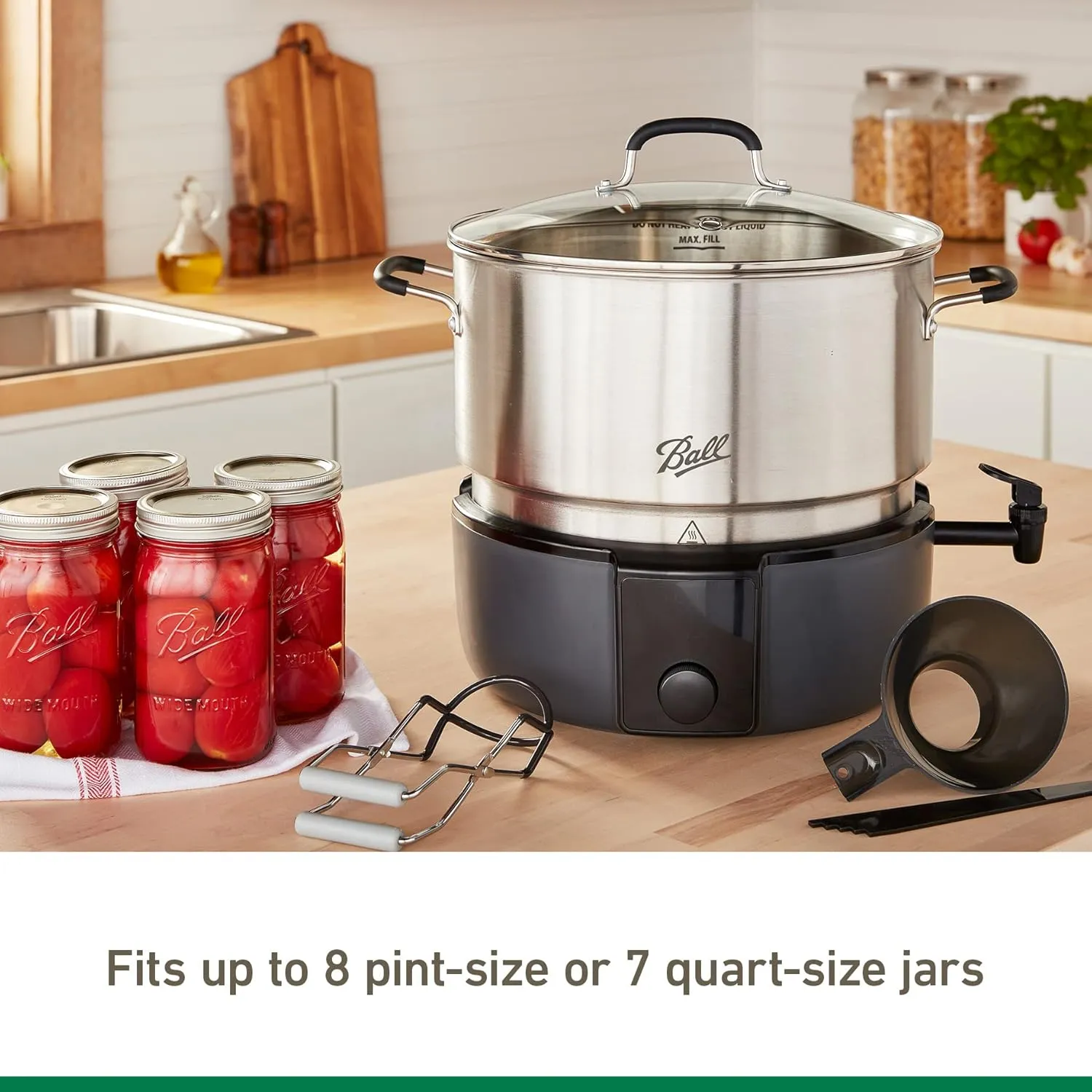 Electric Water Bath Canner - 21-Quart Capacity - Image 5