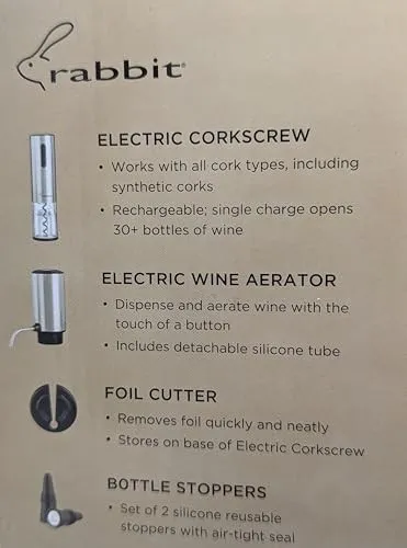 Electric Wine Set - Open, Serve & Preserve - Image 5