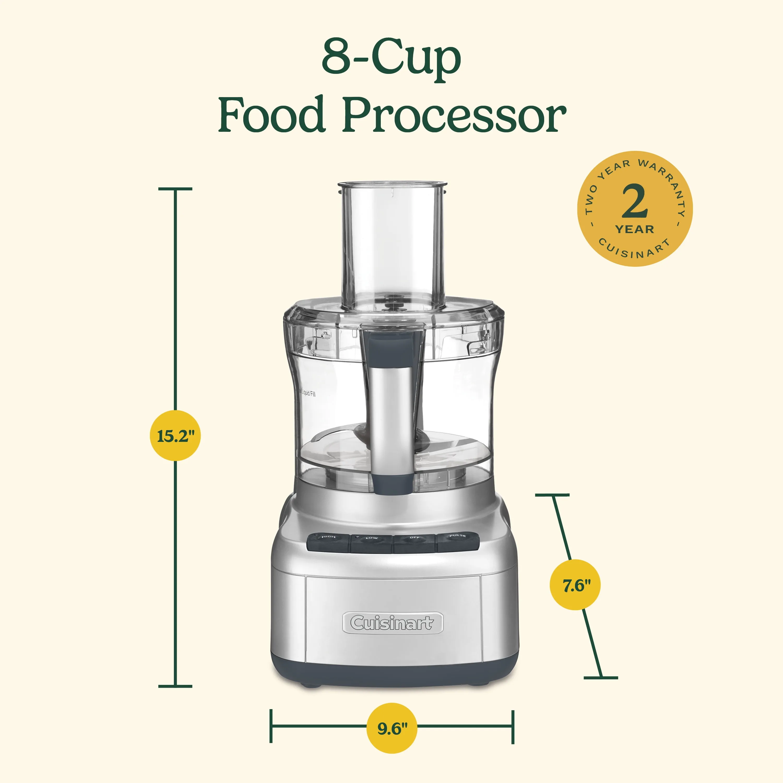 Elemental 8-Cup Food Processor - Image 5
