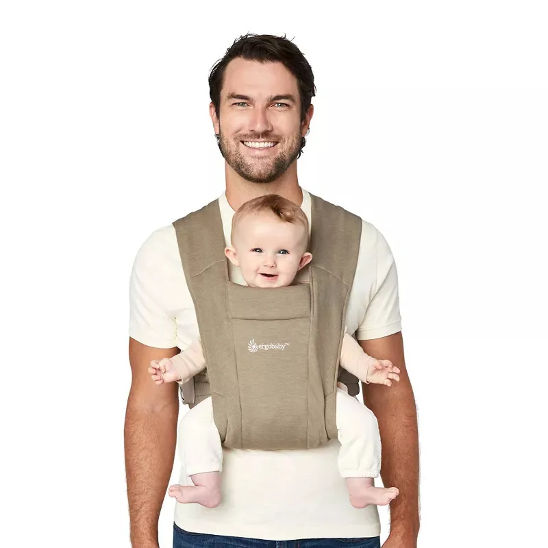 Embrace Cozy Knit Newborn Carrier - Olive - Image 2
