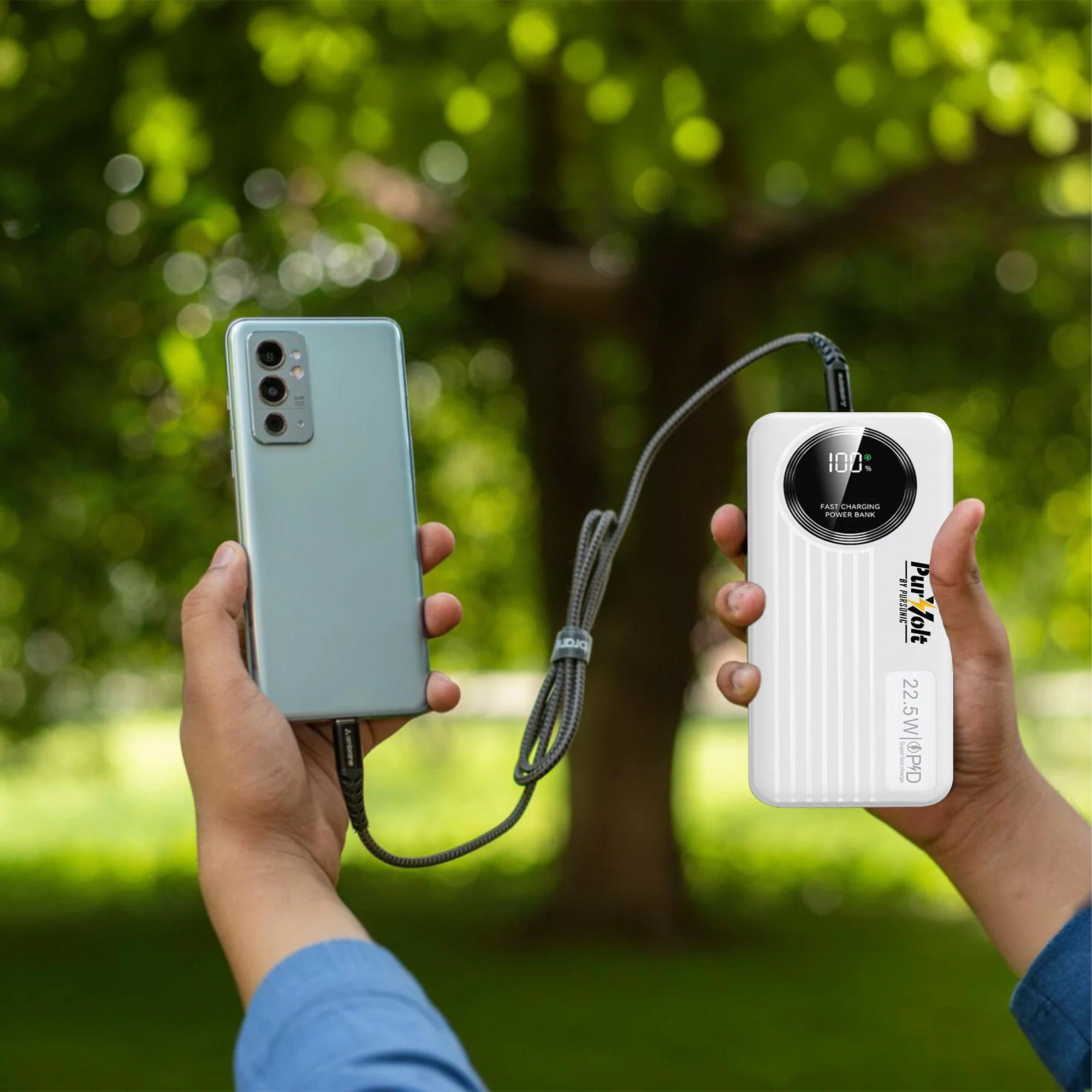 Emergency Prep Bundle: Pursonic 2-in-1 Ultra Bright Flashlight & LED Fast Charging Power Bank - Image 6