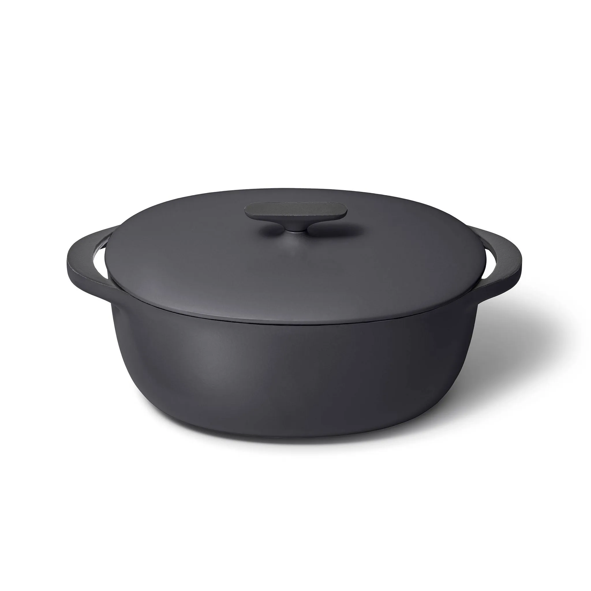 Enameled Cast Iron Dutch Oven - 8qt - Charcoal