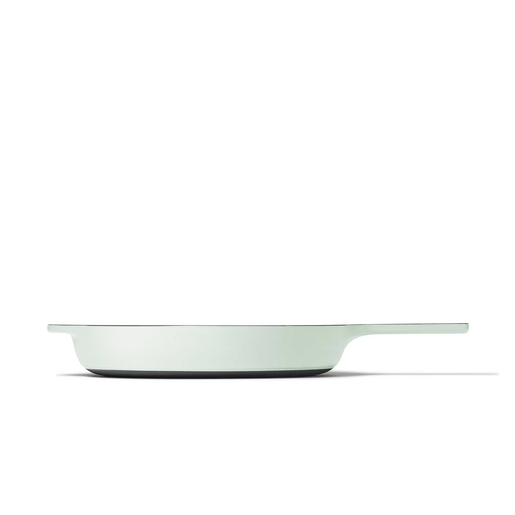 12” Enameled Cast Iron Skillet - Light Mist - Image 2