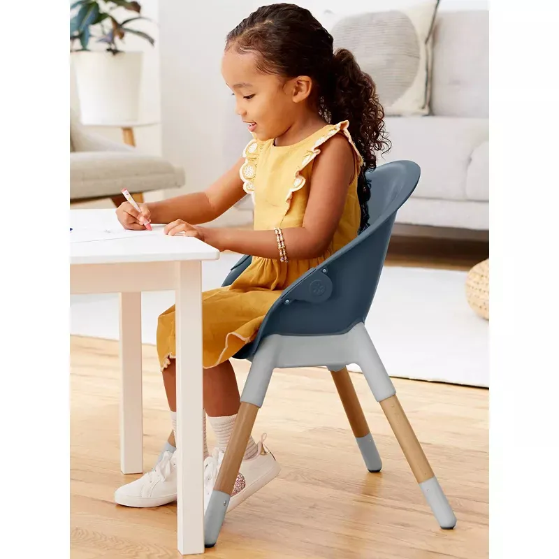 EON 4-in-1 Convertible High Chair - Slate Blue - Image 5
