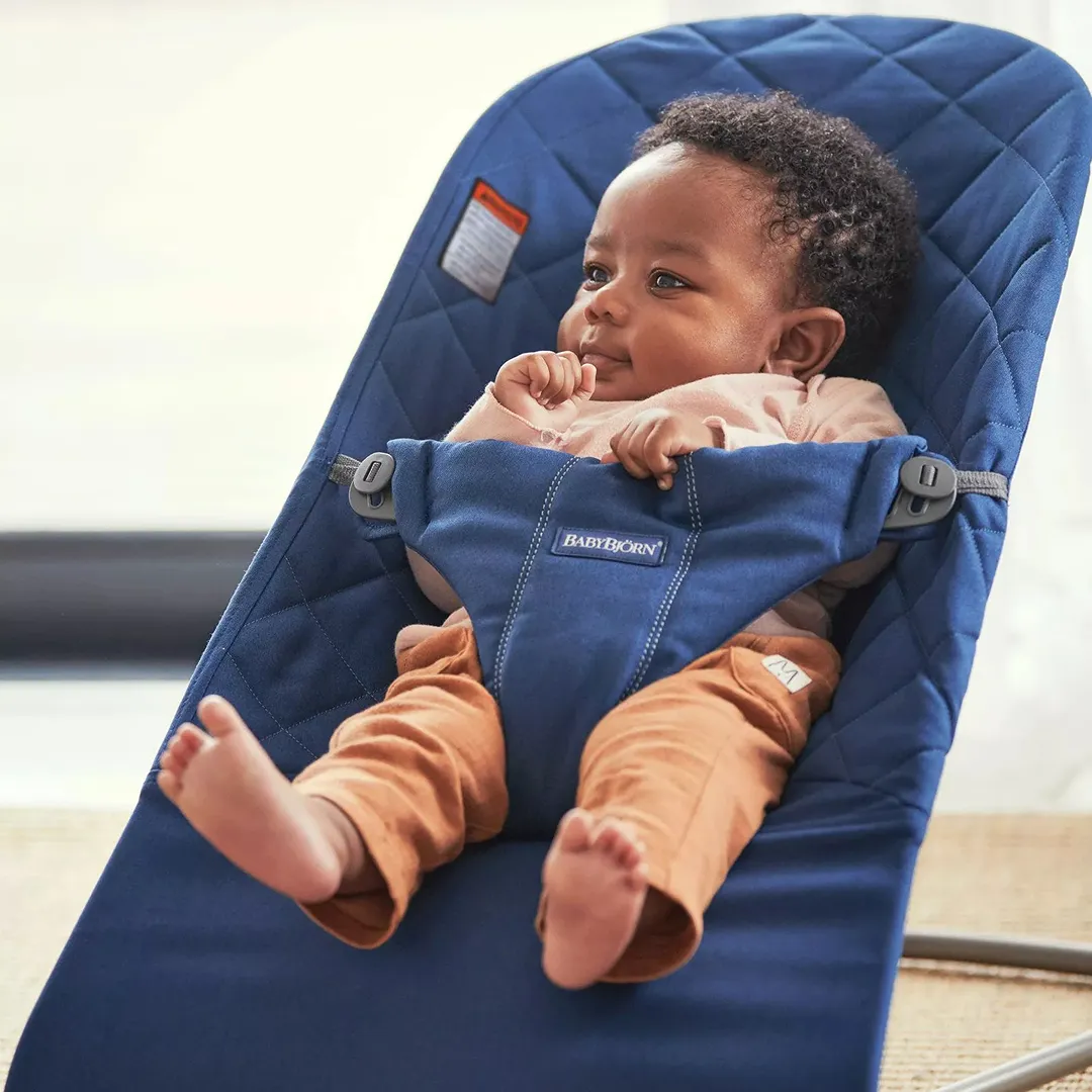 Bouncer Bliss, Cotton - Midnight Blue - Image 4