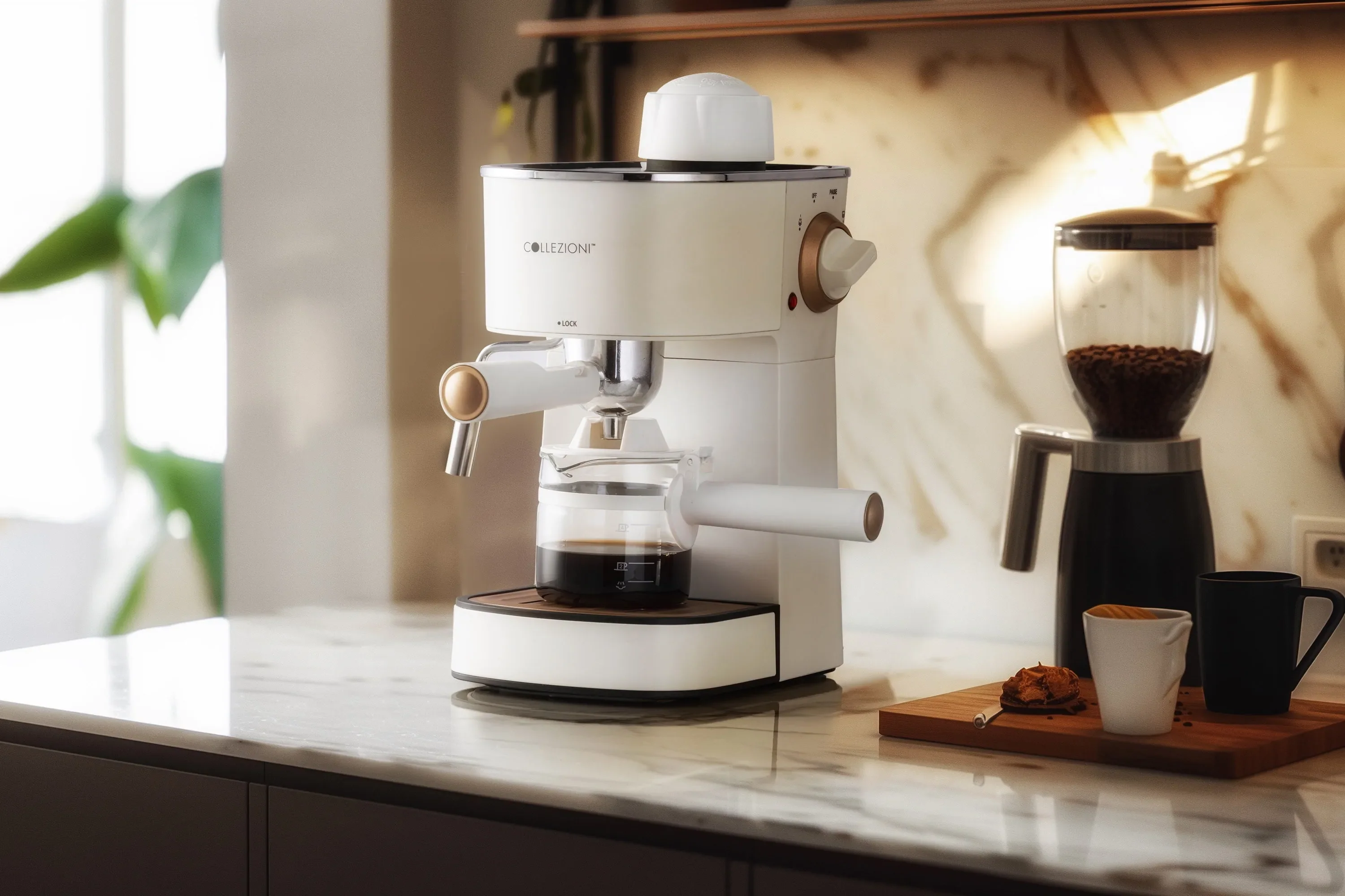 Espresso Maker - White - Image 8