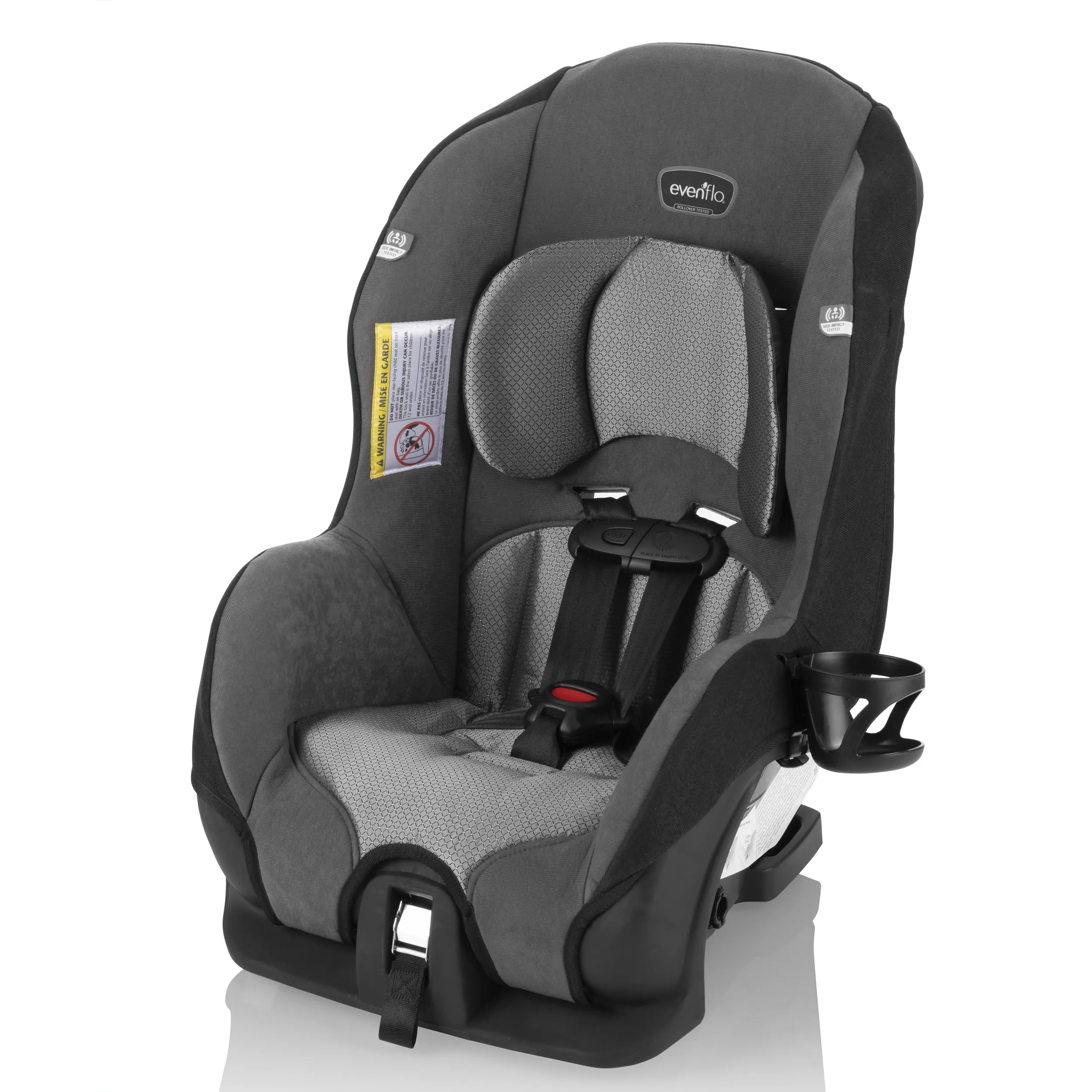 Evenflo Tribute LX Convertible Car Seat - Saturn Gray - Image 3