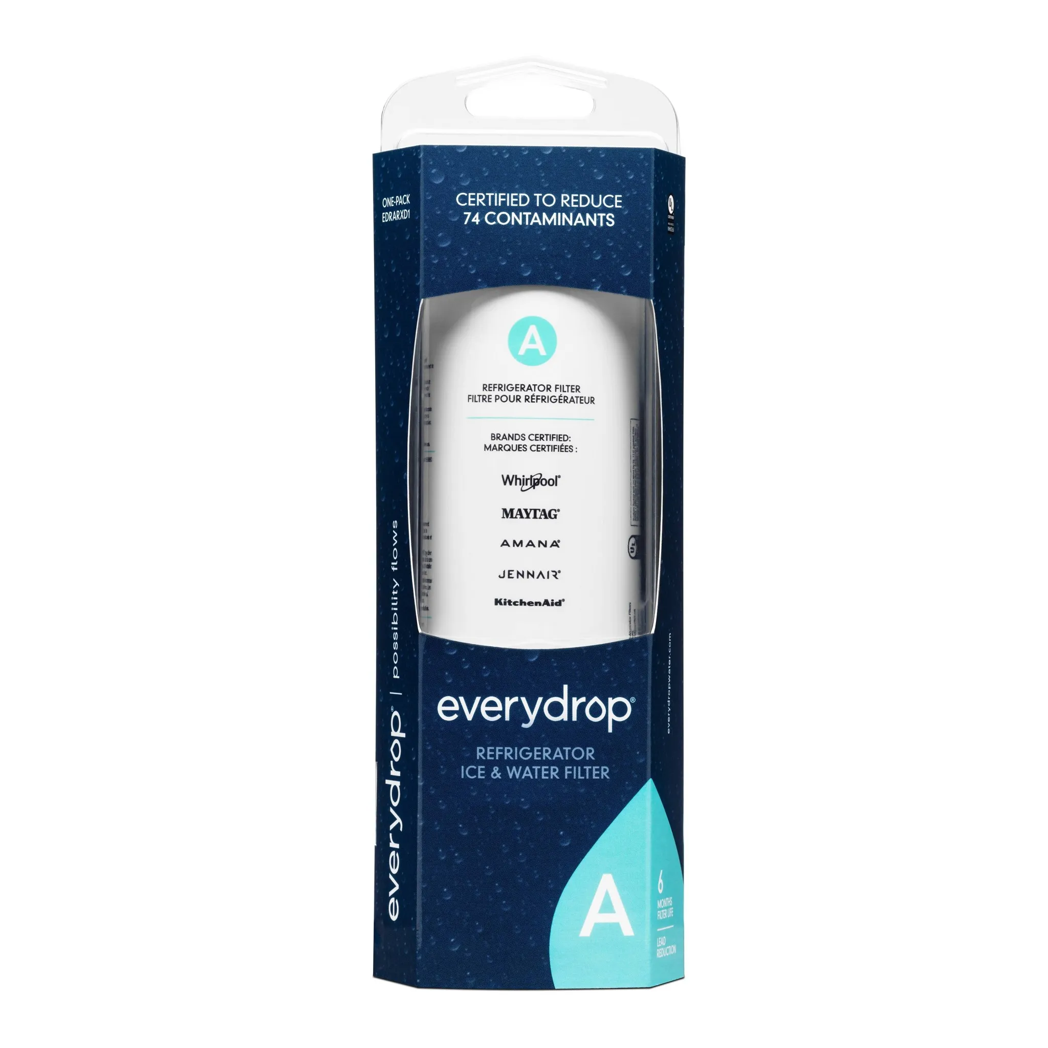Everydrop Refrigerator Replacement Water Filter A - EDRARXD1 - Image 2