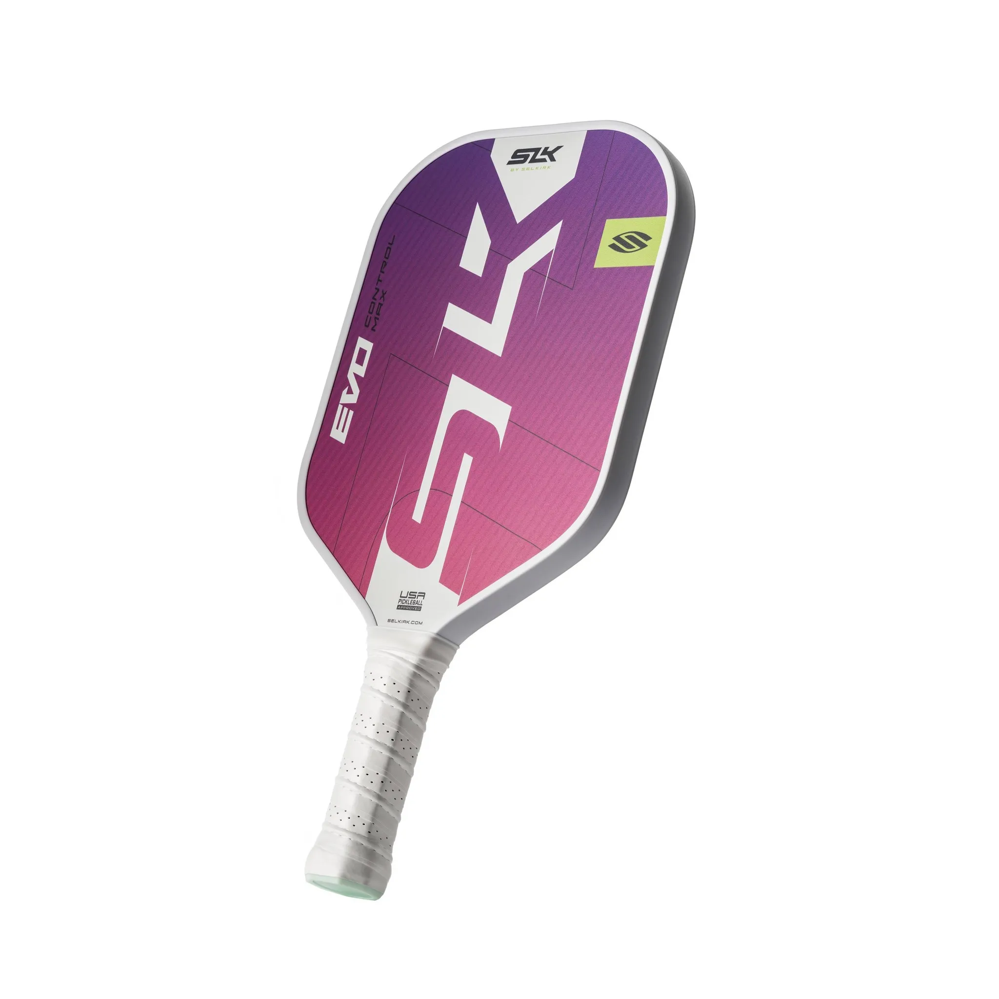 Evo Control Max Traditional Pickleball Paddle - Magenta Mirage - Image 3