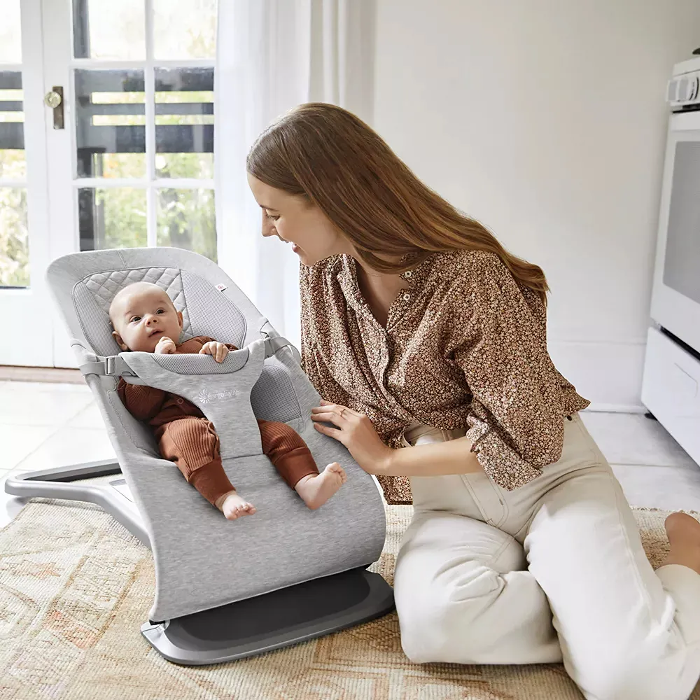Evolve 3-in-1 Bouncer - Light Grey - Image 3