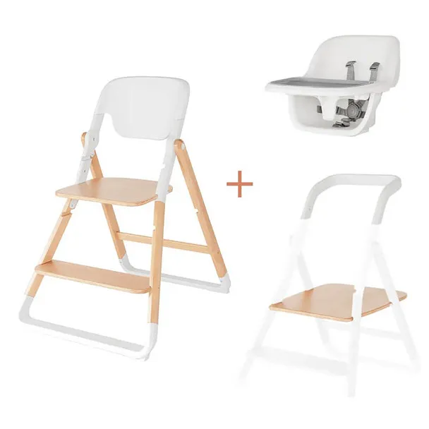 Evolve High Chair - Natural Wood - Image 2